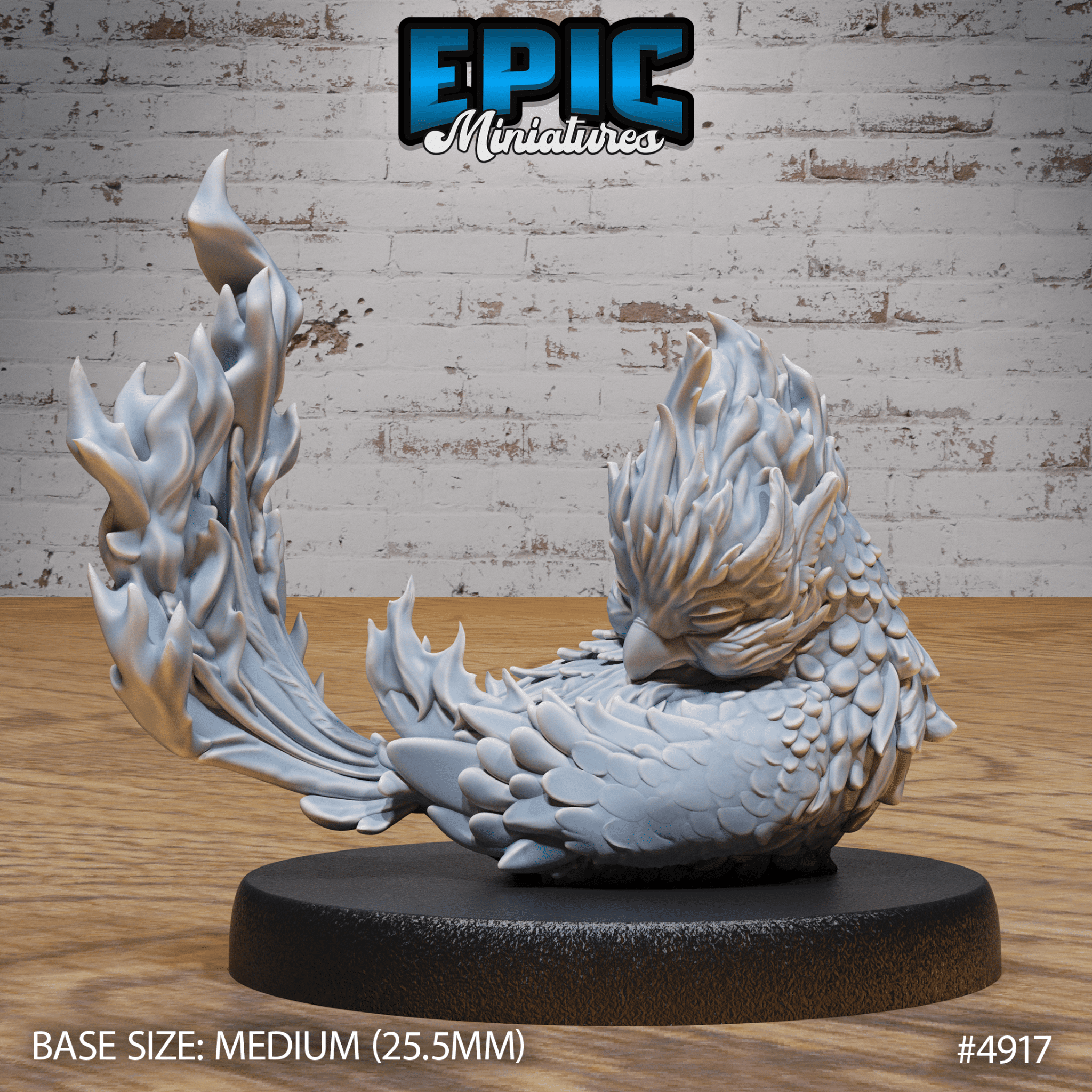 Phoenix Hatchling 4915 - 4917 | Epic Miniatures | D&D Tabletop Miniature | Mystical Creature for Roleplaying and Wargaming | Buy Online from The Home Crafters
