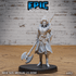 Warrior Empress 4921 - 4923 | Epic Miniatures | D&D Tabletop Miniature | Regal Fighter for Fantasy Roleplaying & Wargaming | Buy Online from The Home Crafters