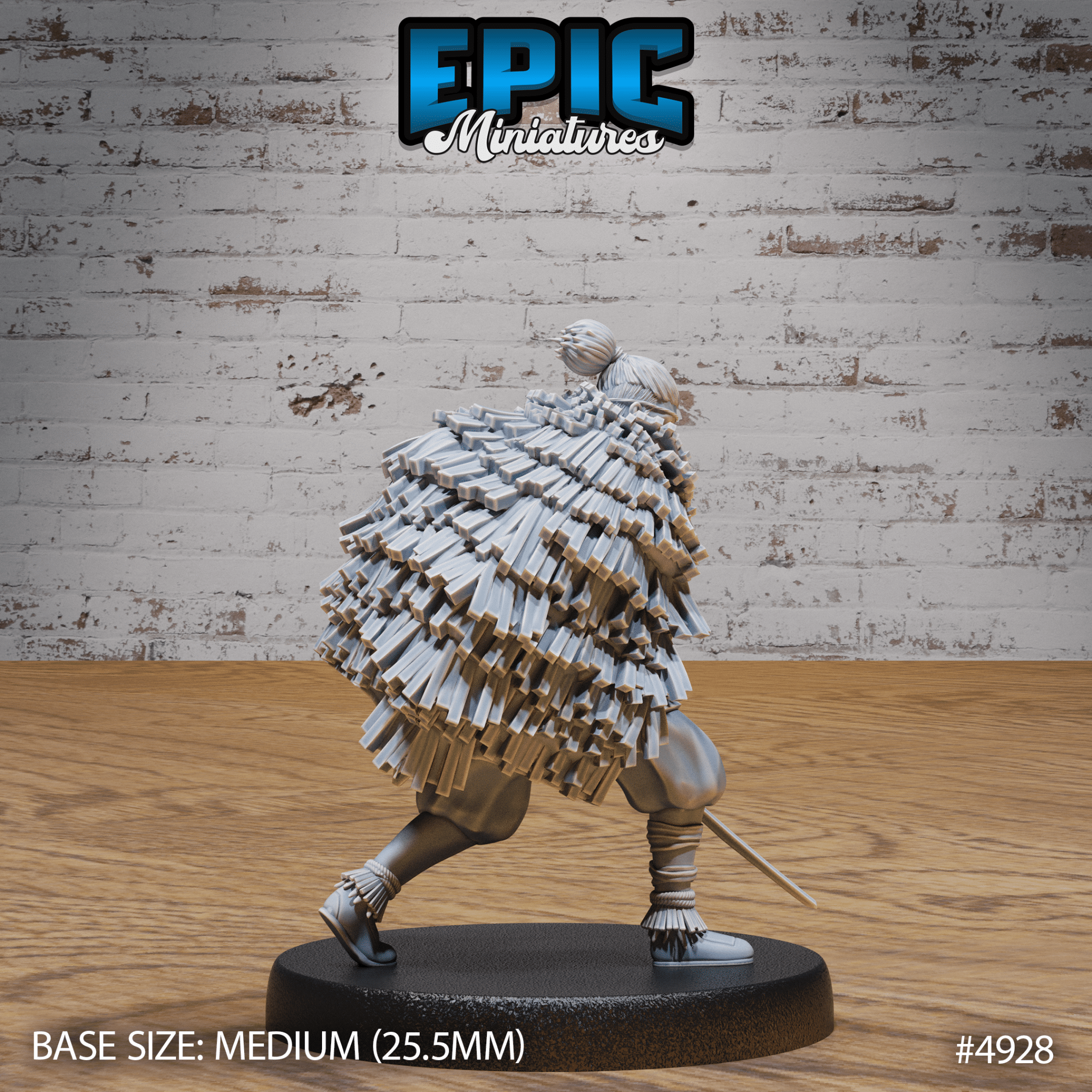 Legendary Ronin 4926 - 4928 | Epic Miniatures | D&D Tabletop Miniature | Masterless Samurai Warrior for Fantasy Roleplaying | Buy Online from The Home Crafters