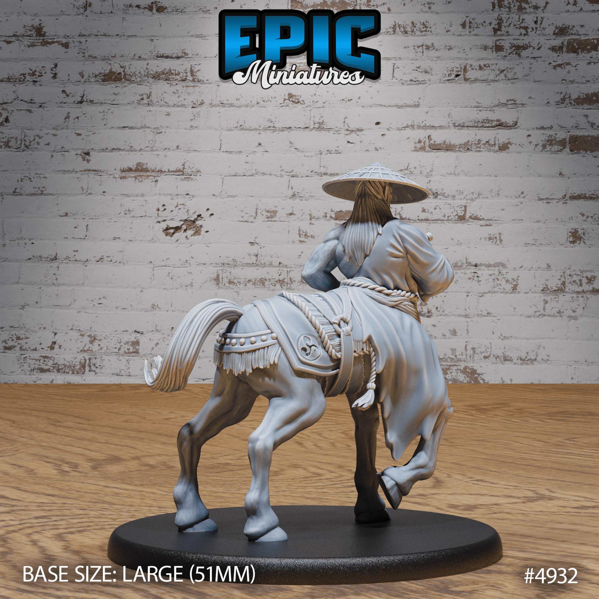Bushi Centaur 4932 - 4934 | Epic Miniatures | D&D Tabletop Miniature | Warrior Centaur for Fantasy Roleplaying & Wargaming | Buy Online from The Home Crafters