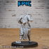 Martial Arts Monk 4938 - 4940 | Epic Miniatures | D&D Tabletop Miniature | Skilled Hand - to - Hand Fighter for Fantasy Roleplaying | Buy Online from The Home Crafters