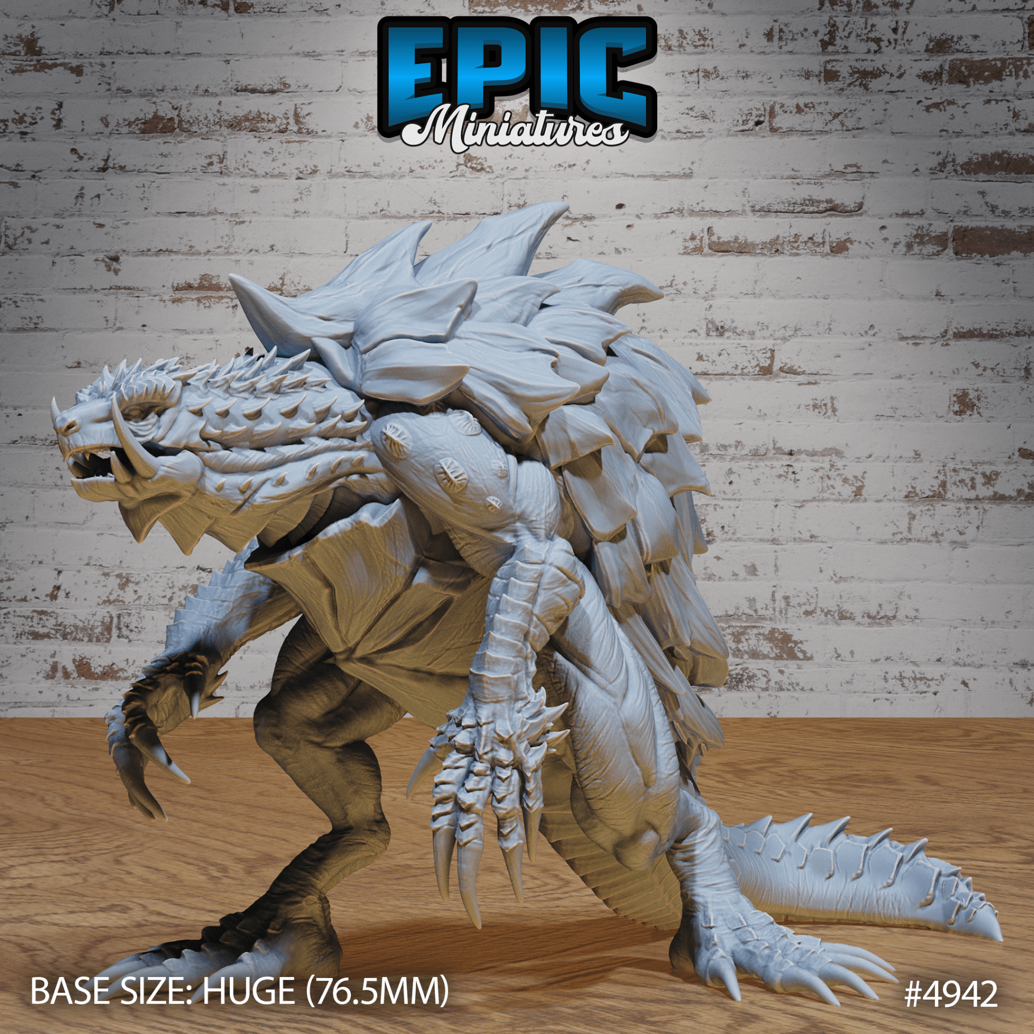 Turtle Zilla 4942 - 4945 | Epic Miniatures | D&D Tabletop Miniature | Mighty Guardian Beast for Fantasy Roleplaying | Buy Online from The Home Crafters
