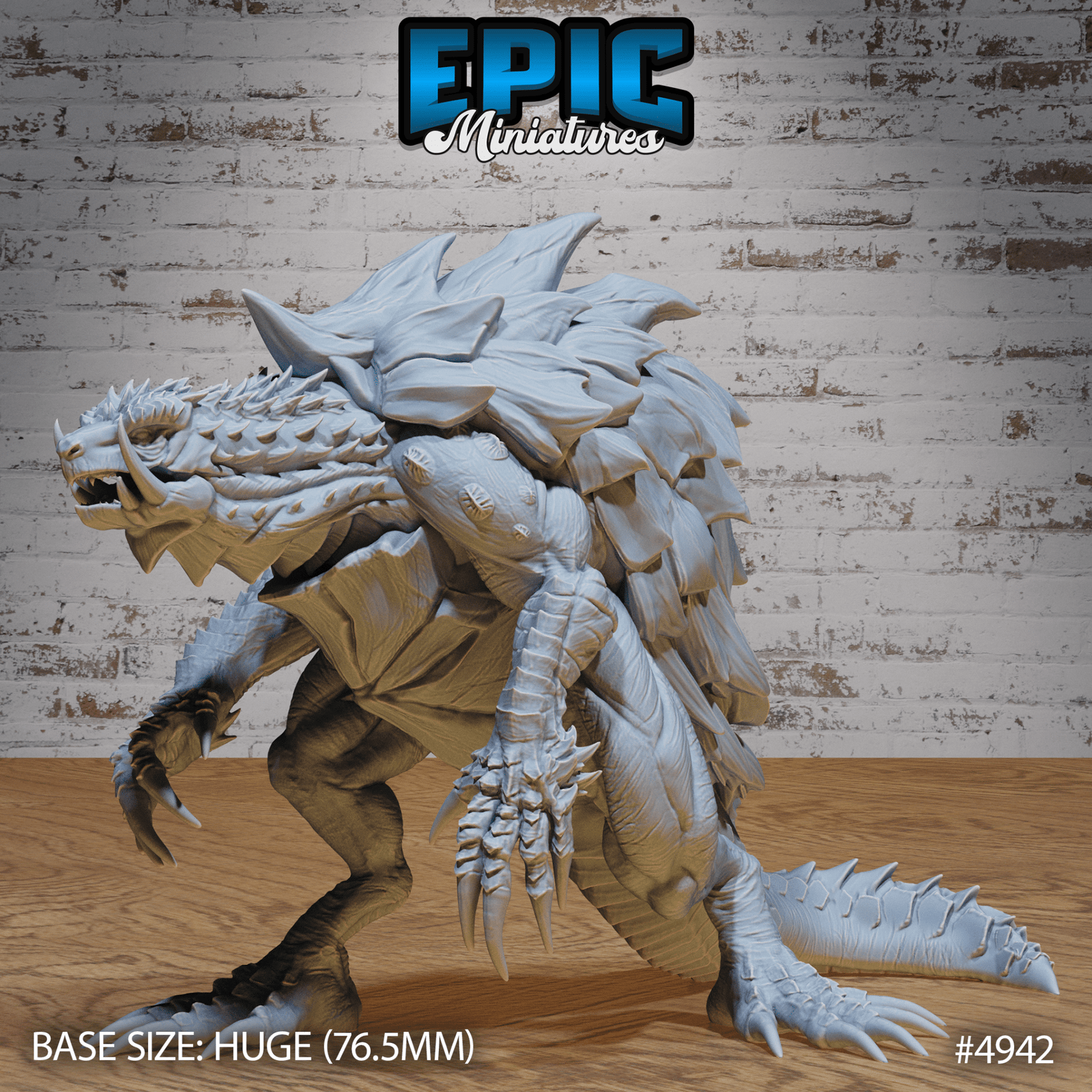 Turtle Zilla 4942 - 4945 | Epic Miniatures | D&D Tabletop Miniature | Mighty Guardian Beast for Fantasy Roleplaying | Buy Online from The Home Crafters