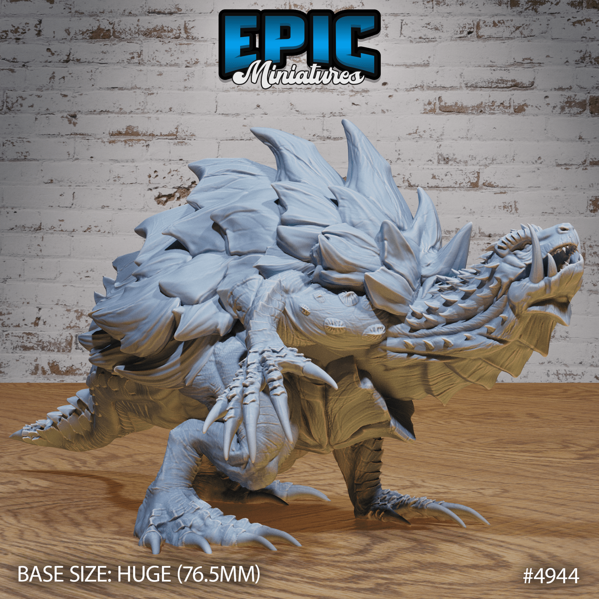 Turtle Zilla 4942 - 4945 | Epic Miniatures | D&D Tabletop Miniature | Mighty Guardian Beast for Fantasy Roleplaying | Buy Online from The Home Crafters