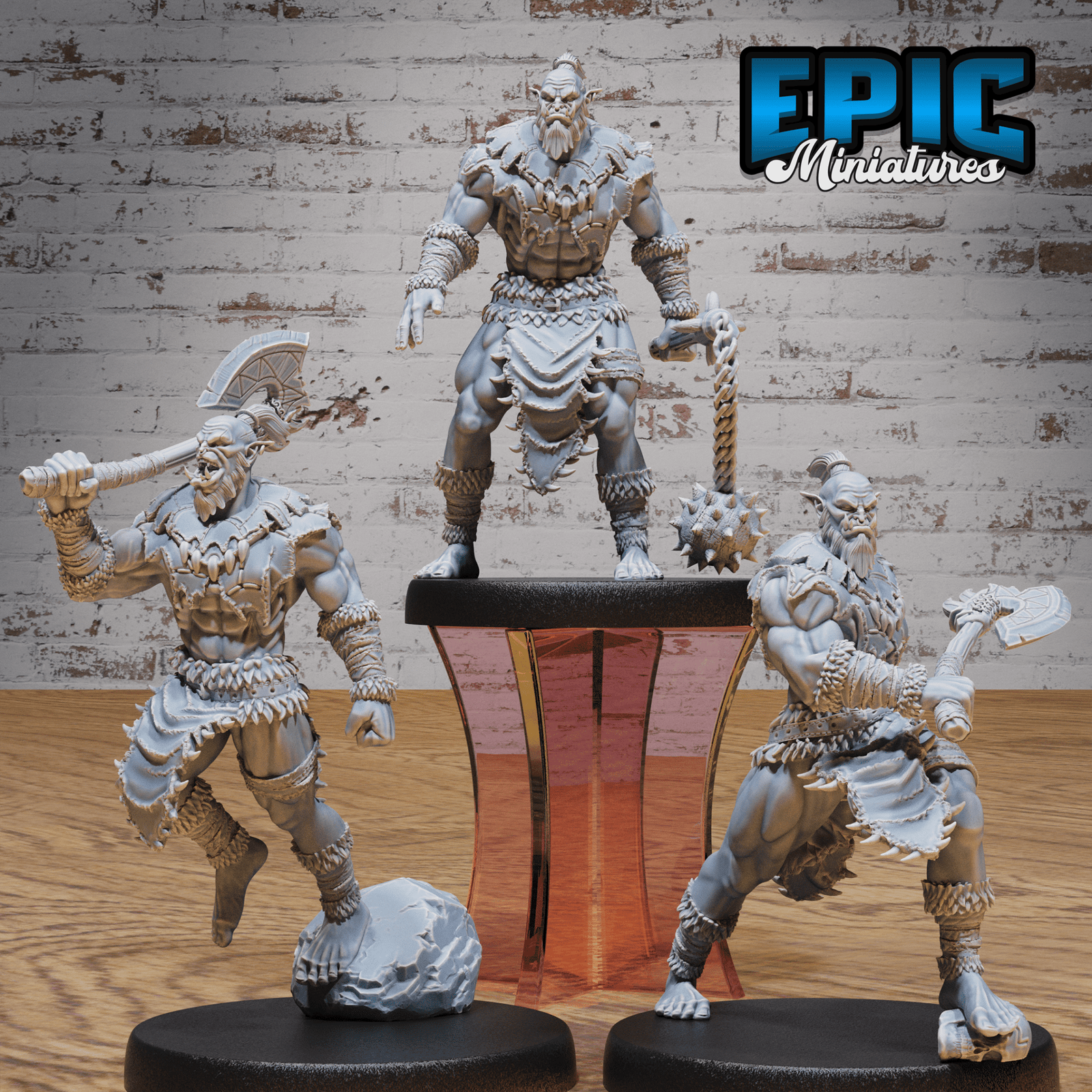 Orc Warrior Set (4951 - 4953) by Epic Miniatures | DnD Tabletop Models | Buy Online from The Home Crafters