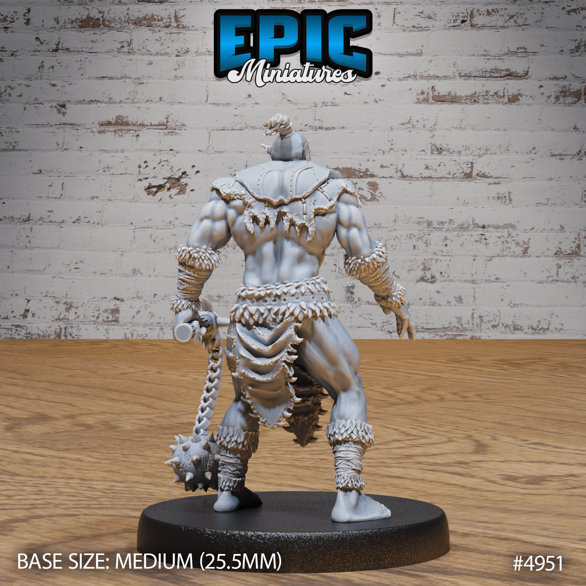 Orc Warrior Set (4951 - 4953) by Epic Miniatures | DnD Tabletop Models | Buy Online from The Home Crafters