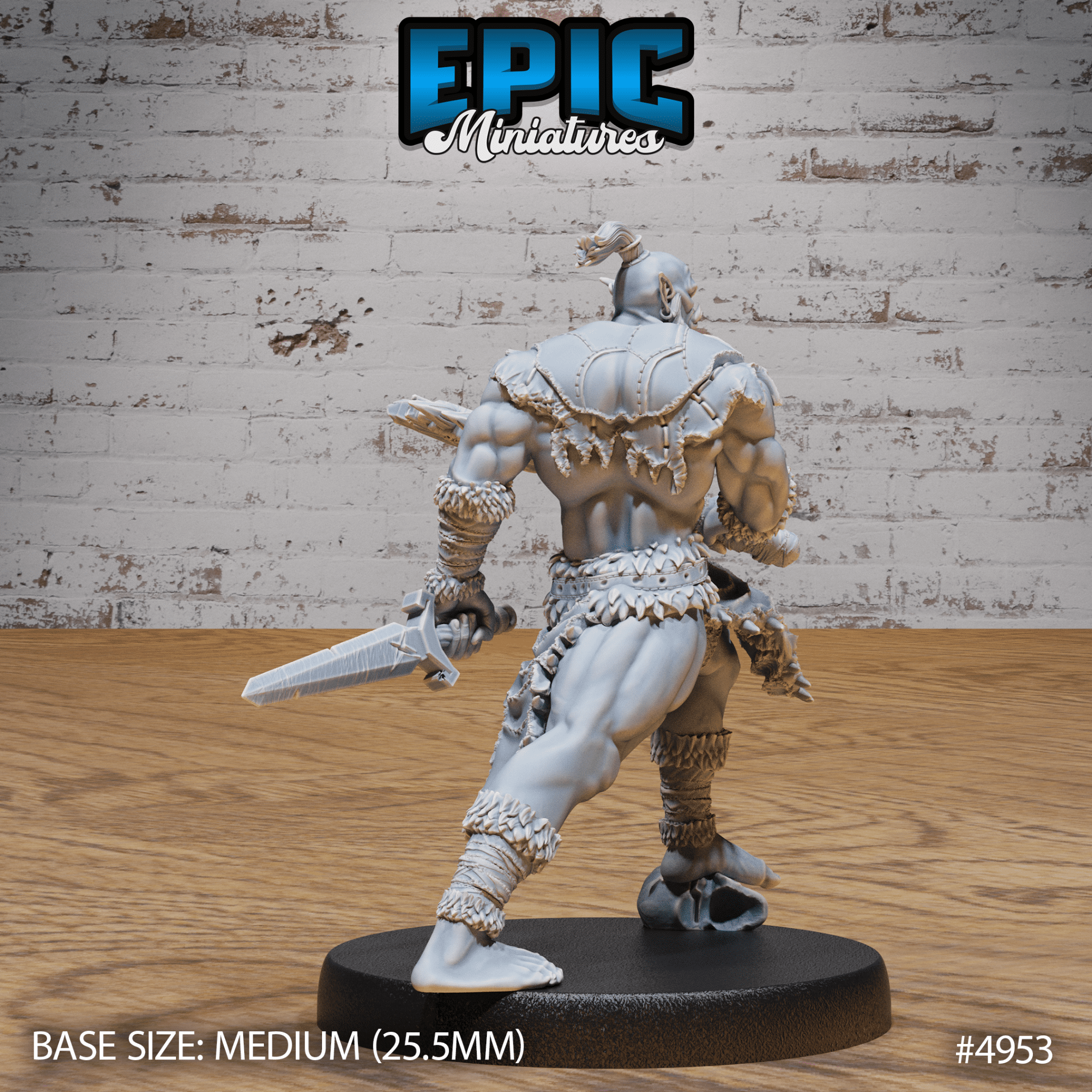 Orc Warrior Set (4951 - 4953) by Epic Miniatures | DnD Tabletop Models | Buy Online from The Home Crafters