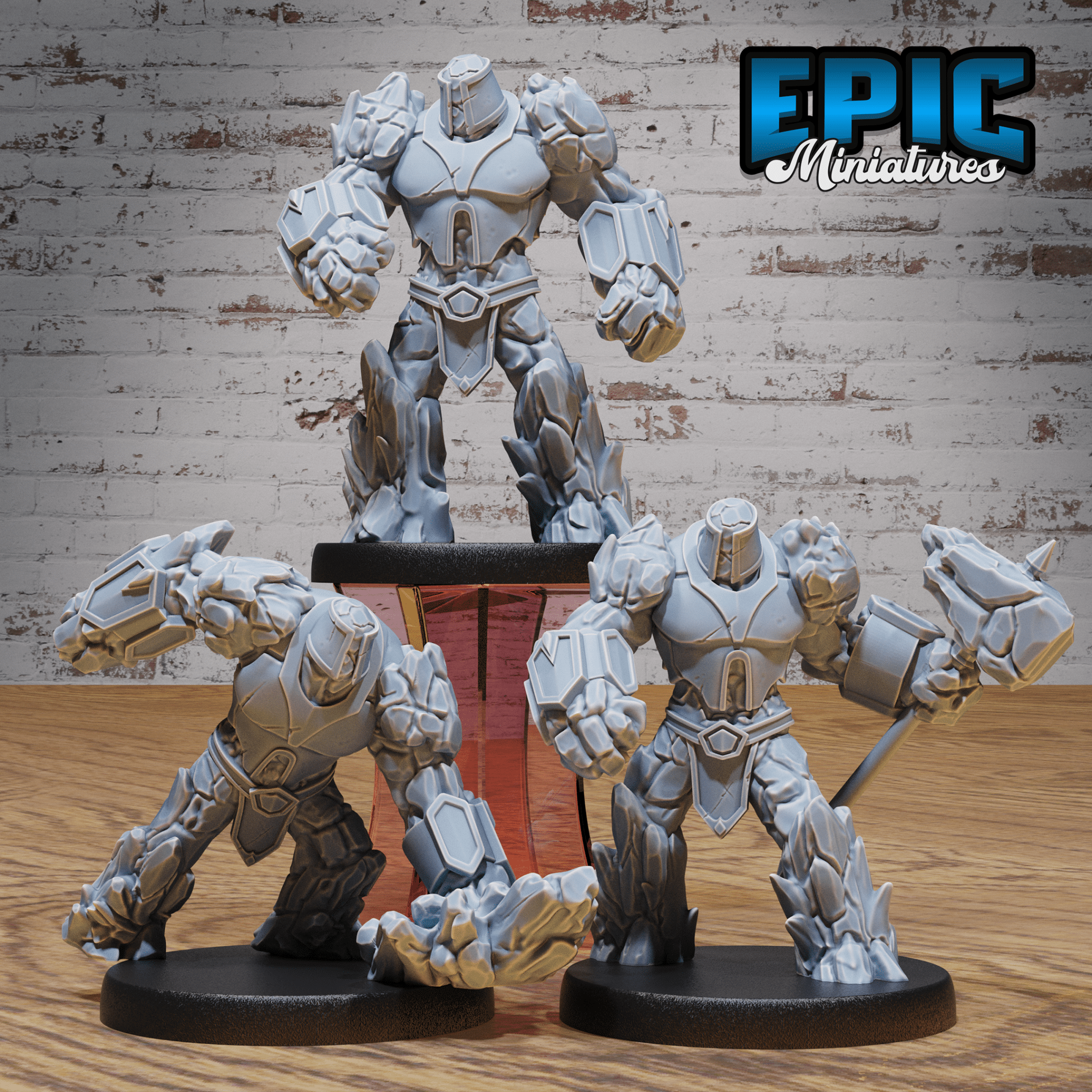 Myrmidon Earth Set (4954 - 4956) by Epic Miniatures | DnD Tabletop Models | Buy Online from The Home Crafters