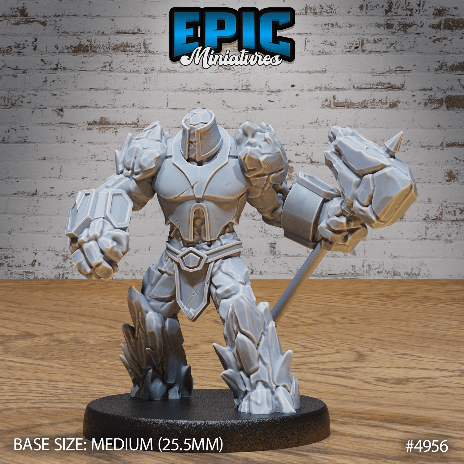 Myrmidon Earth Set (4954 - 4956) by Epic Miniatures | DnD Tabletop Models | Buy Online from The Home Crafters