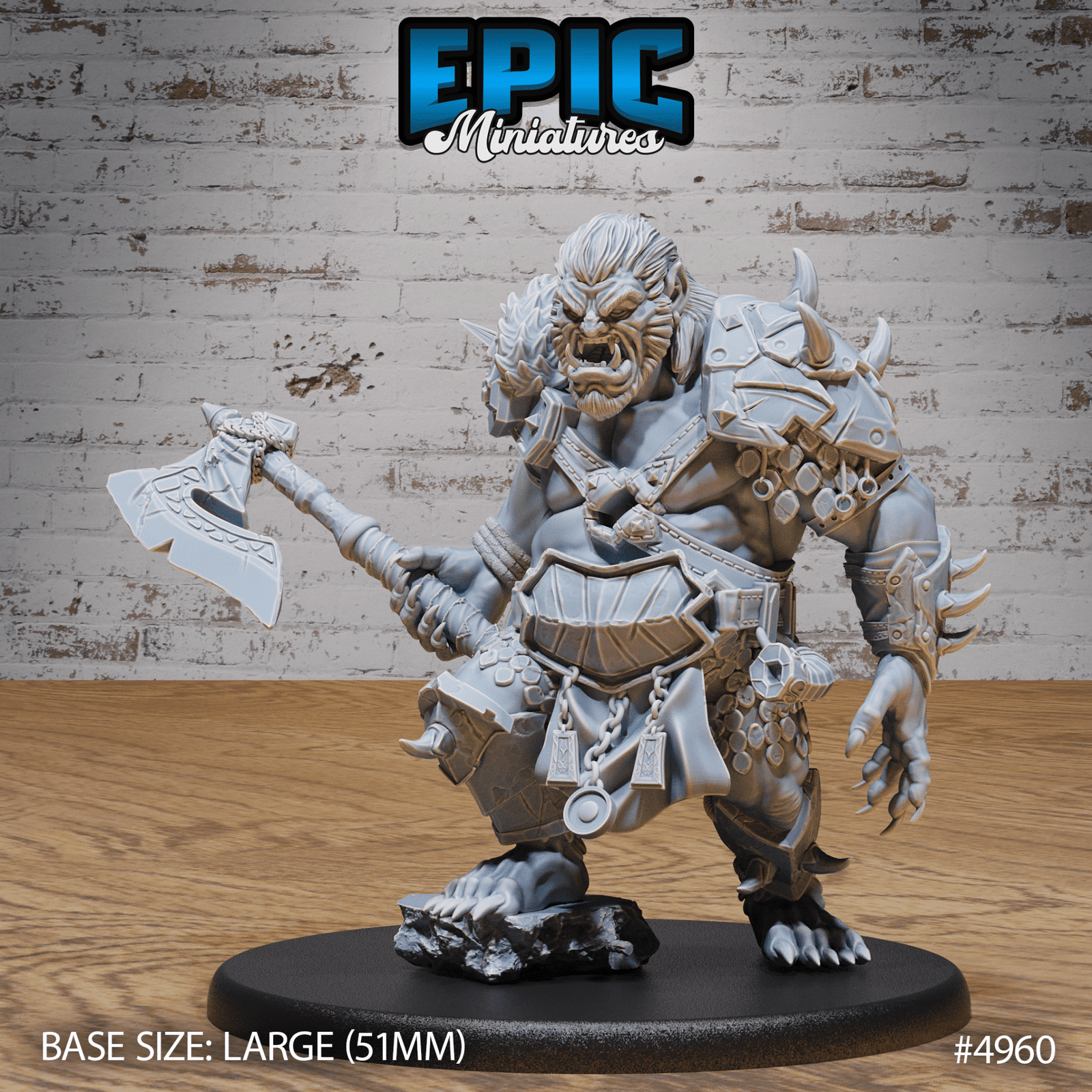 Bugbear Raider 4960 - 4962 | Epic Miniatures | D&D Tabletop Minis | Buy Online from The Home Crafters