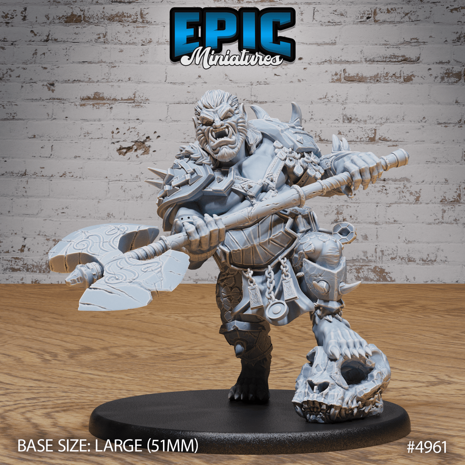 Bugbear Raider 4960 - 4962 | Epic Miniatures | D&D Tabletop Minis | Buy Online from The Home Crafters