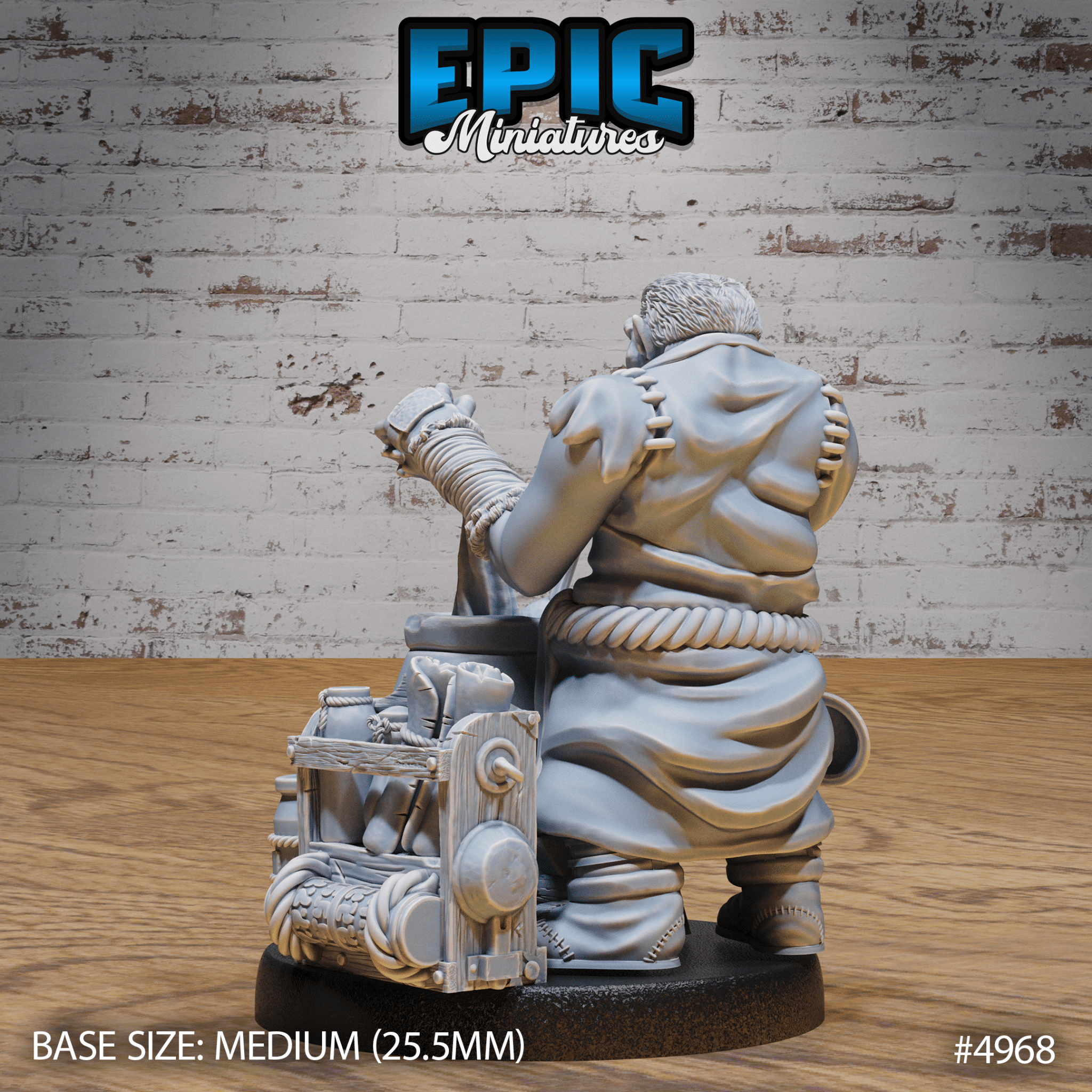 Gray Orc Alchemist 4966 - 4968 | Epic Miniatures | D&D Tabletop Miniatures | Buy Online from The Home Crafters