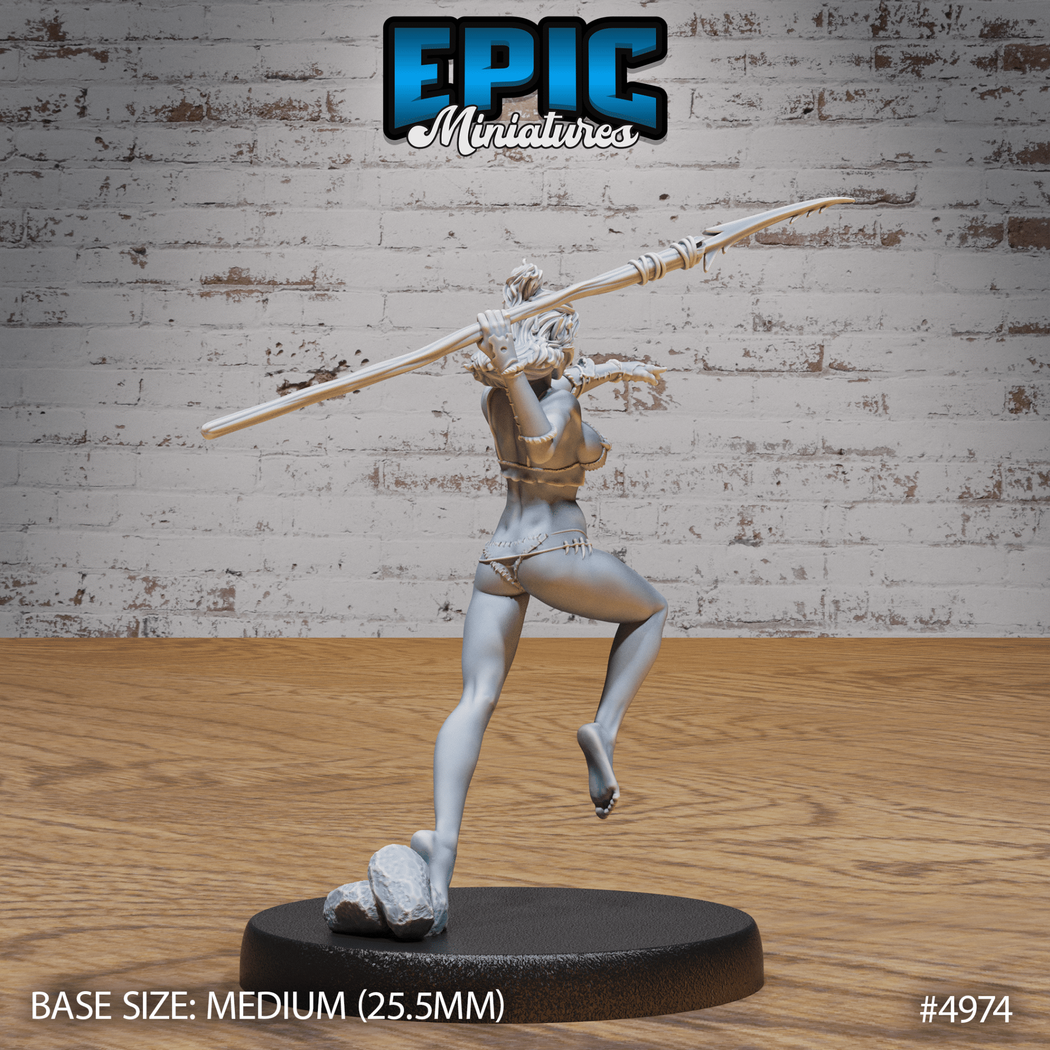 Orc Fisher Female 4972 - 4974 | Epic Miniatures | D&D Tabletop Miniatures | Buy Online from The Home Crafters