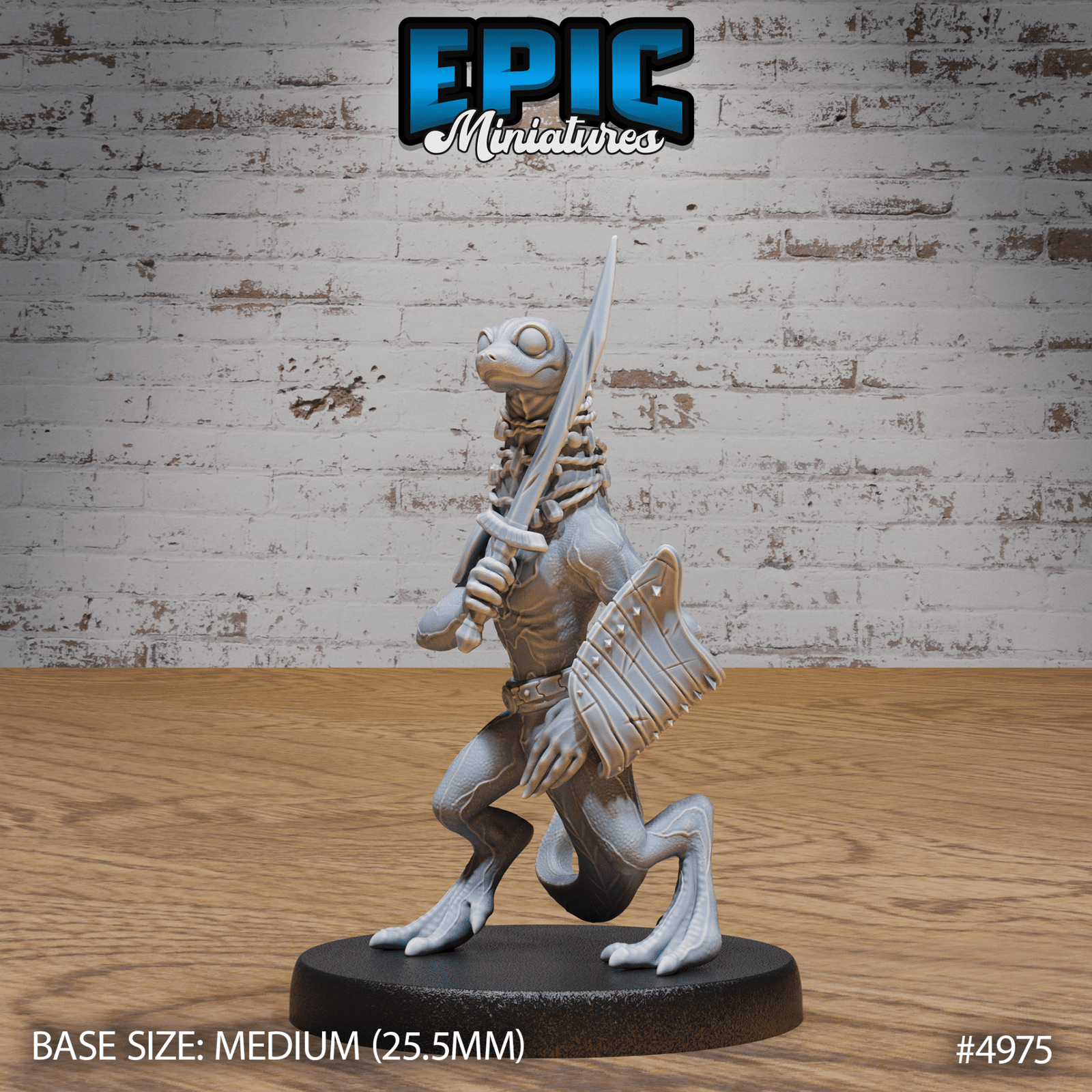 Fire Newt 4975 - 4977 | Epic Miniatures | D&D Tabletop Miniatures | Buy Online from The Home Crafters