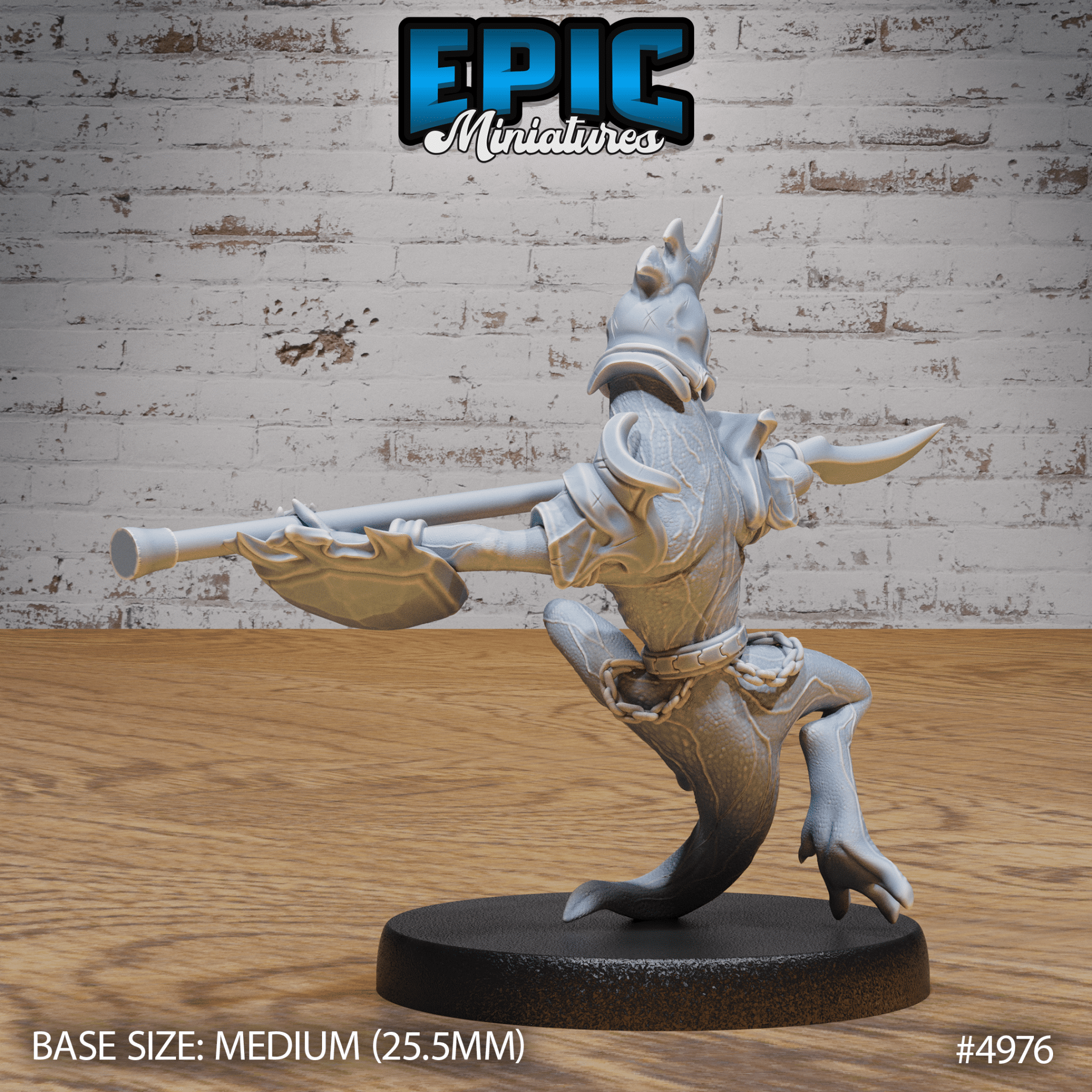 Fire Newt 4975 - 4977 | Epic Miniatures | D&D Tabletop Miniatures | Buy Online from The Home Crafters