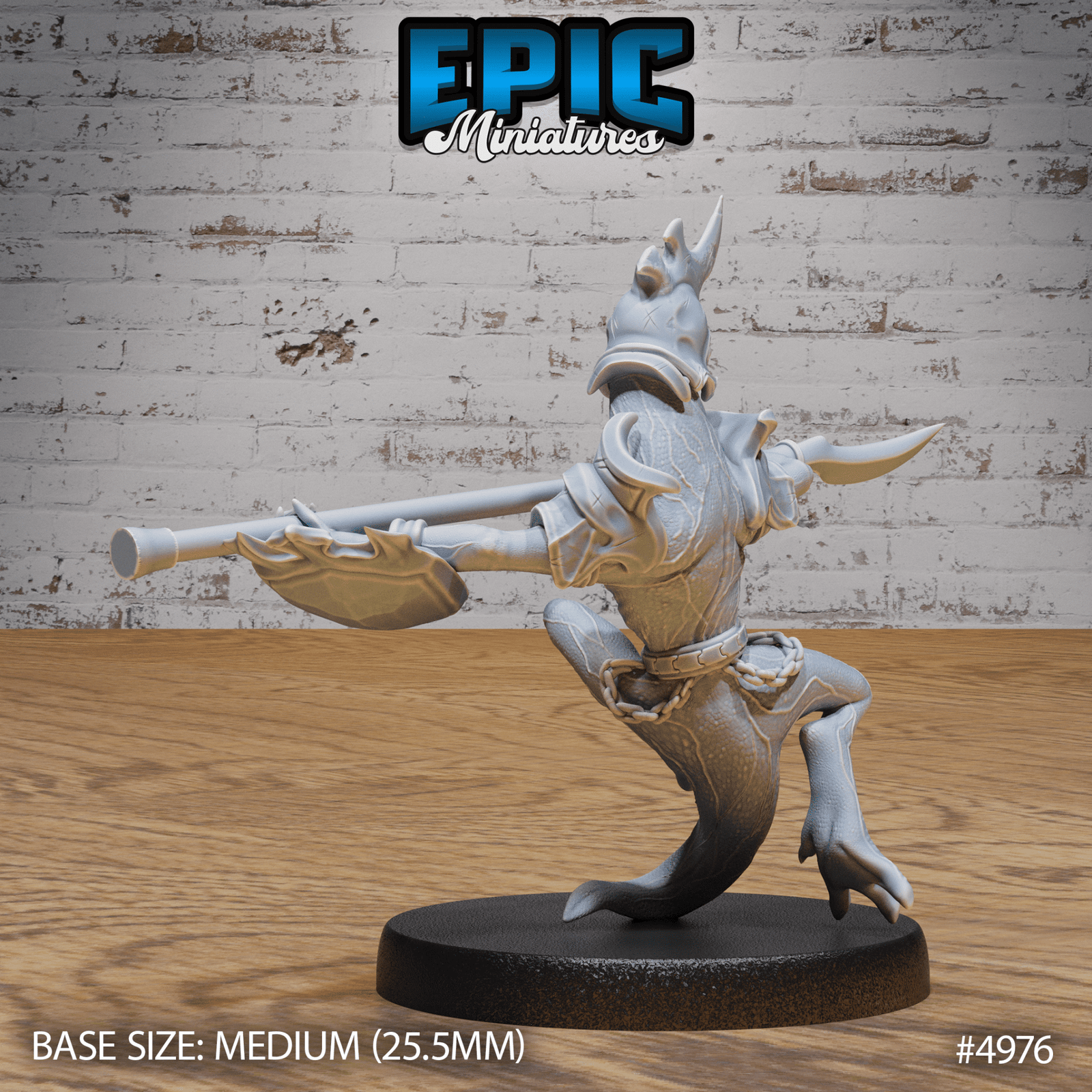 Fire Newt 4975 - 4977 | Epic Miniatures | D&D Tabletop Miniatures | Buy Online from The Home Crafters