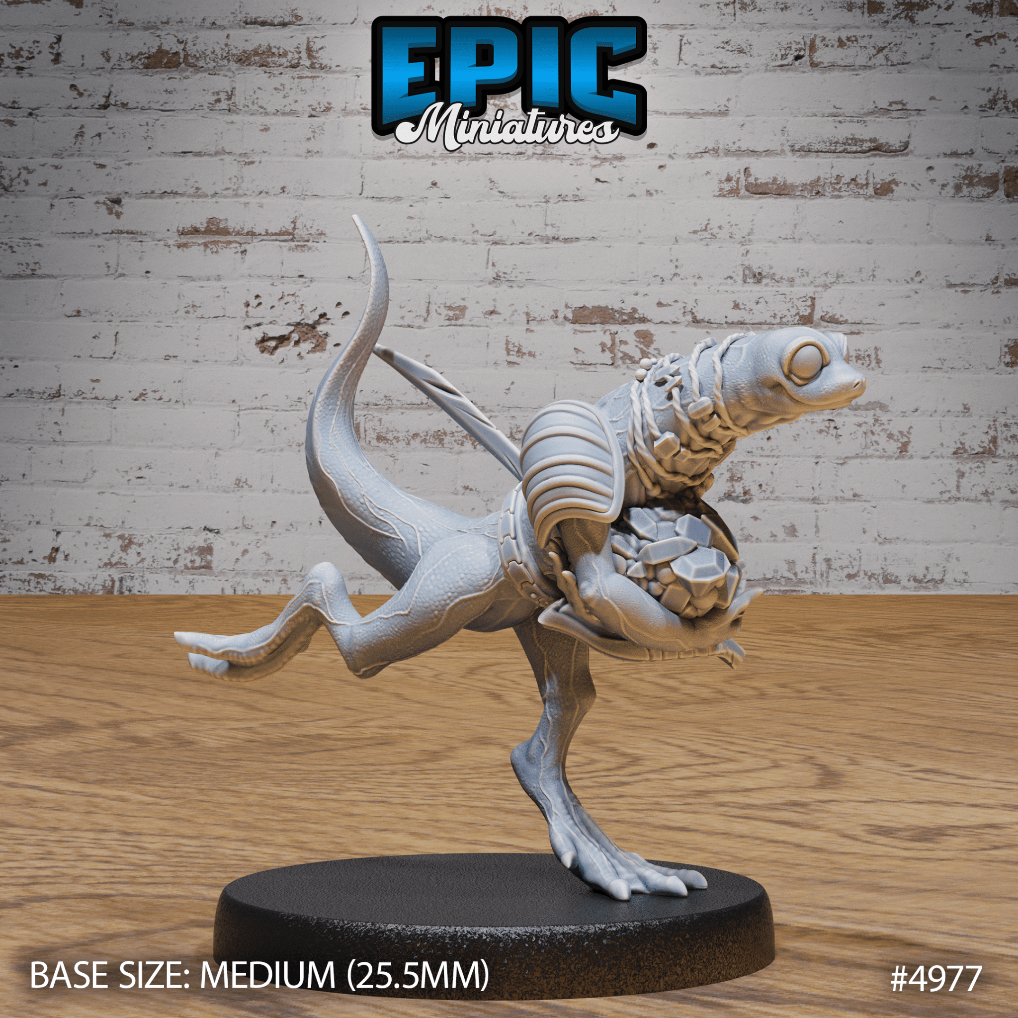 Fire Newt 4975 - 4977 | Epic Miniatures | D&D Tabletop Miniatures | Buy Online from The Home Crafters