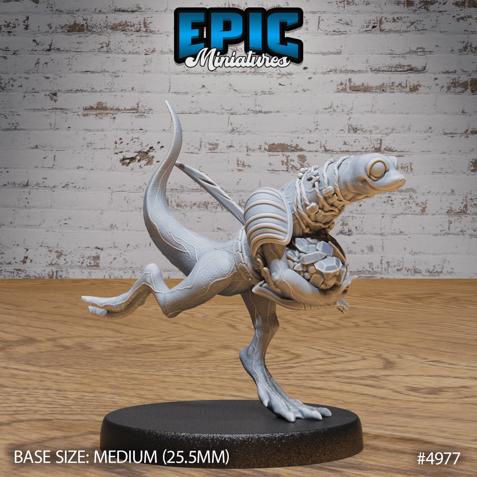 Fire Newt 4975 - 4977 | Epic Miniatures | D&D Tabletop Miniatures | Buy Online from The Home Crafters