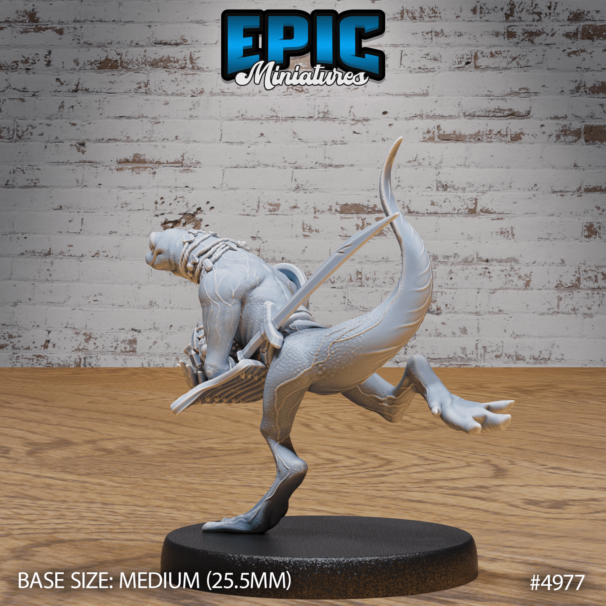 Fire Newt 4975 - 4977 | Epic Miniatures | D&D Tabletop Miniatures | Buy Online from The Home Crafters
