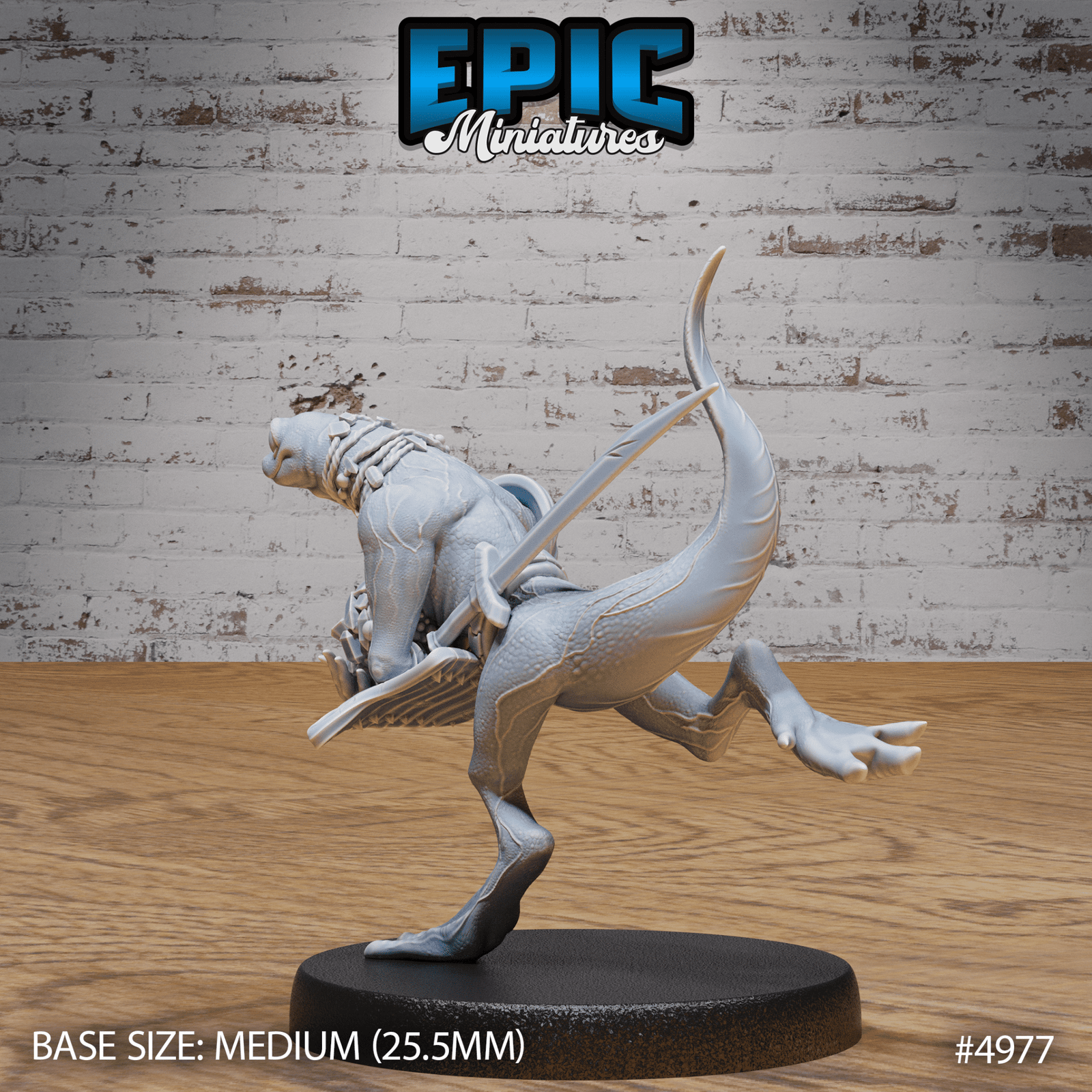 Fire Newt 4975 - 4977 | Epic Miniatures | D&D Tabletop Miniatures | Buy Online from The Home Crafters