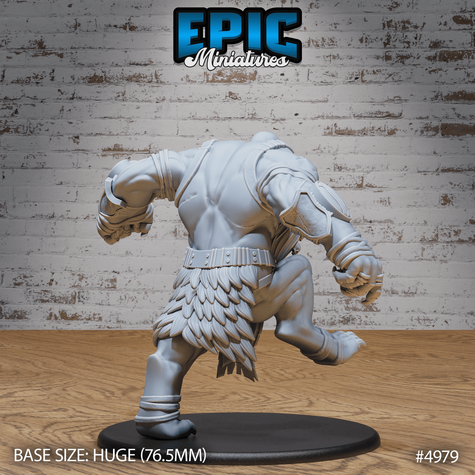 Hill Giant Smasher 4978 - 4980 | Epic Miniatures | D&D Tabletop Miniatures | Buy Online from The Home Crafters