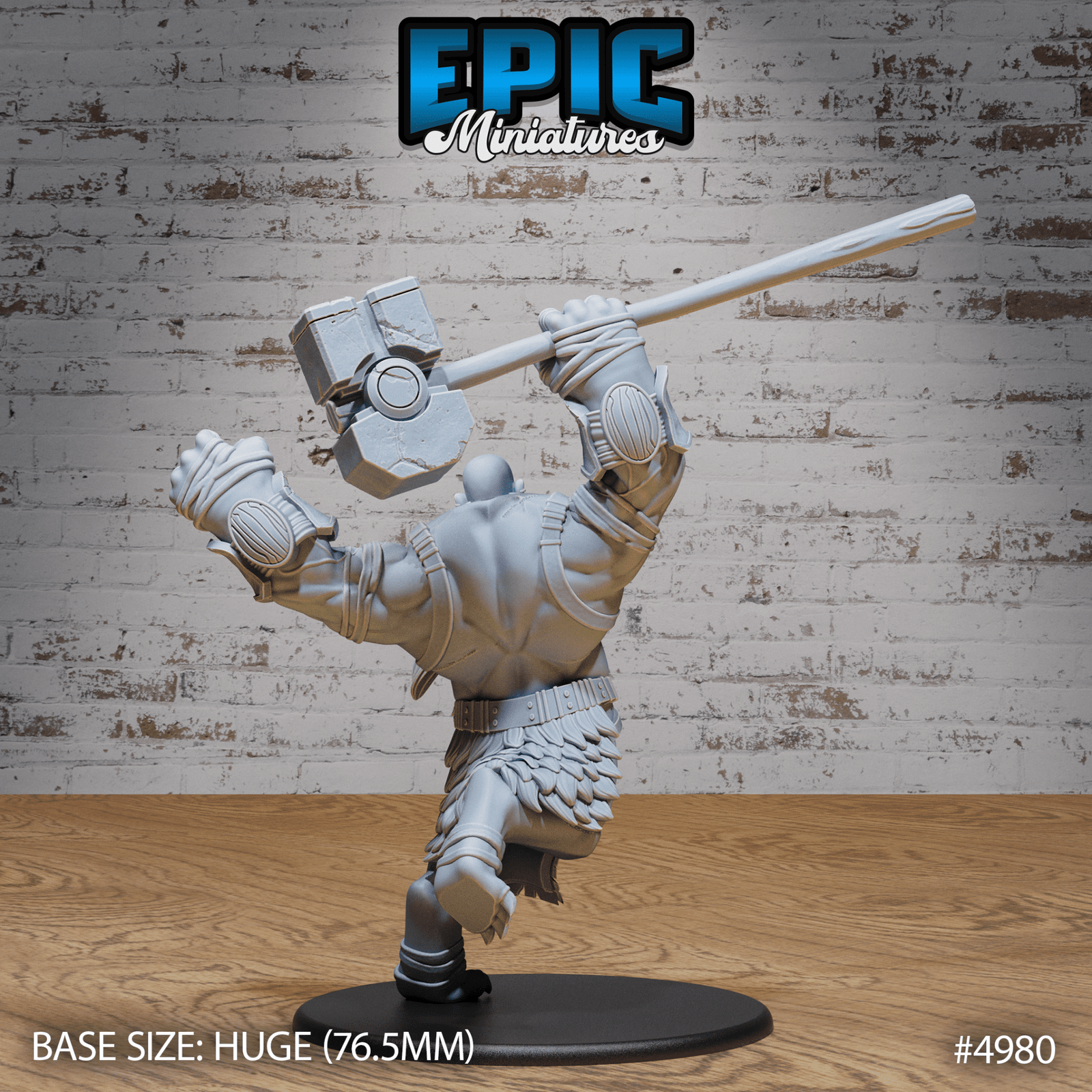 Hill Giant Smasher 4978 - 4980 | Epic Miniatures | D&D Tabletop Miniatures | Buy Online from The Home Crafters