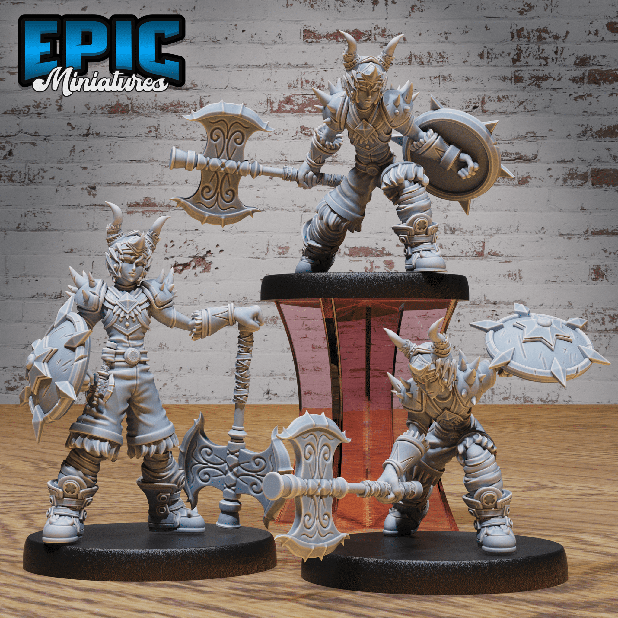 Young Barbarian 4981 - 4983 | Epic Miniatures | D&D Tabletop Miniatures | Buy Online from The Home Crafters