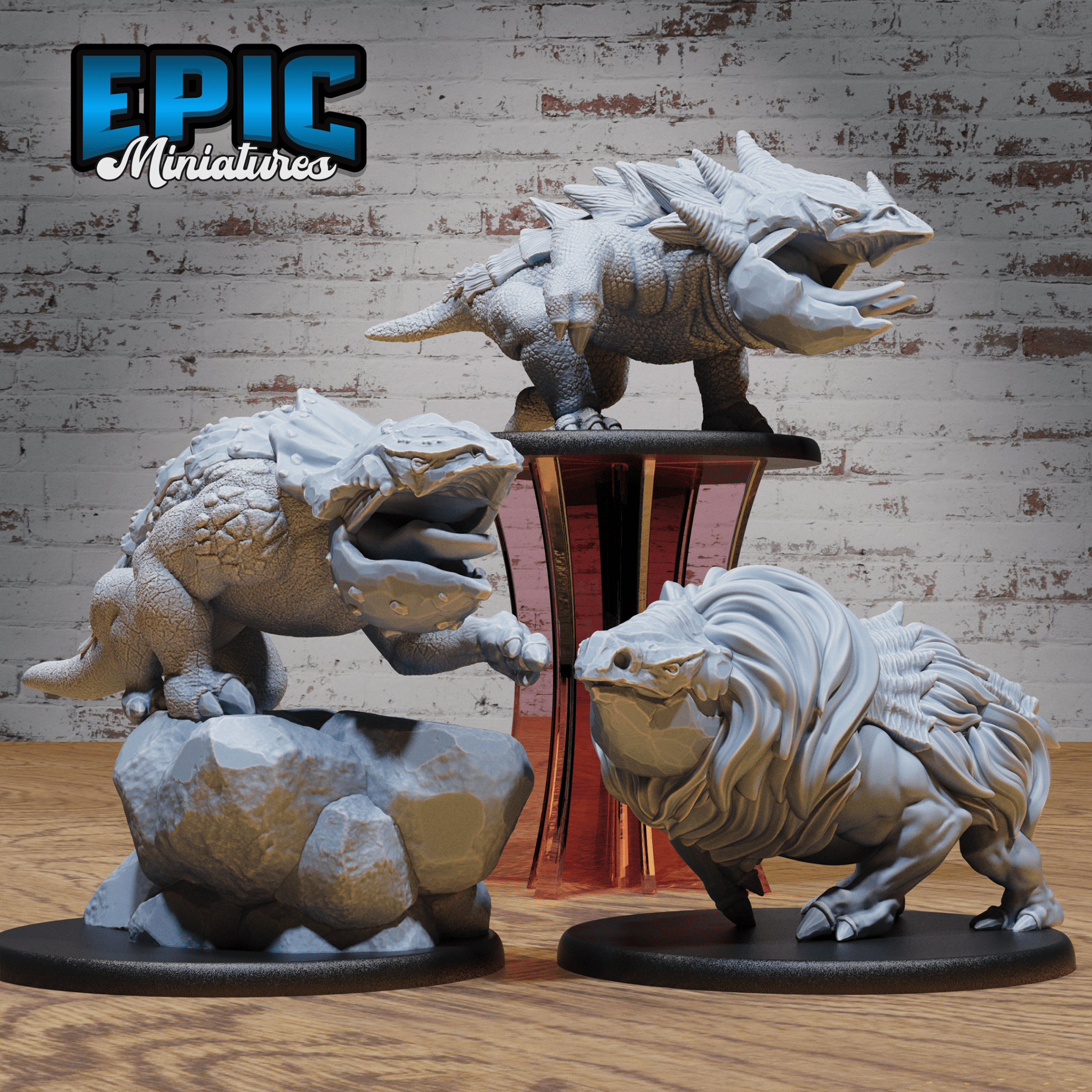 Bulette 4984 - 4986 | Epic Miniatures | D&D Tabletop Miniatures | Buy Online from The Home Crafters