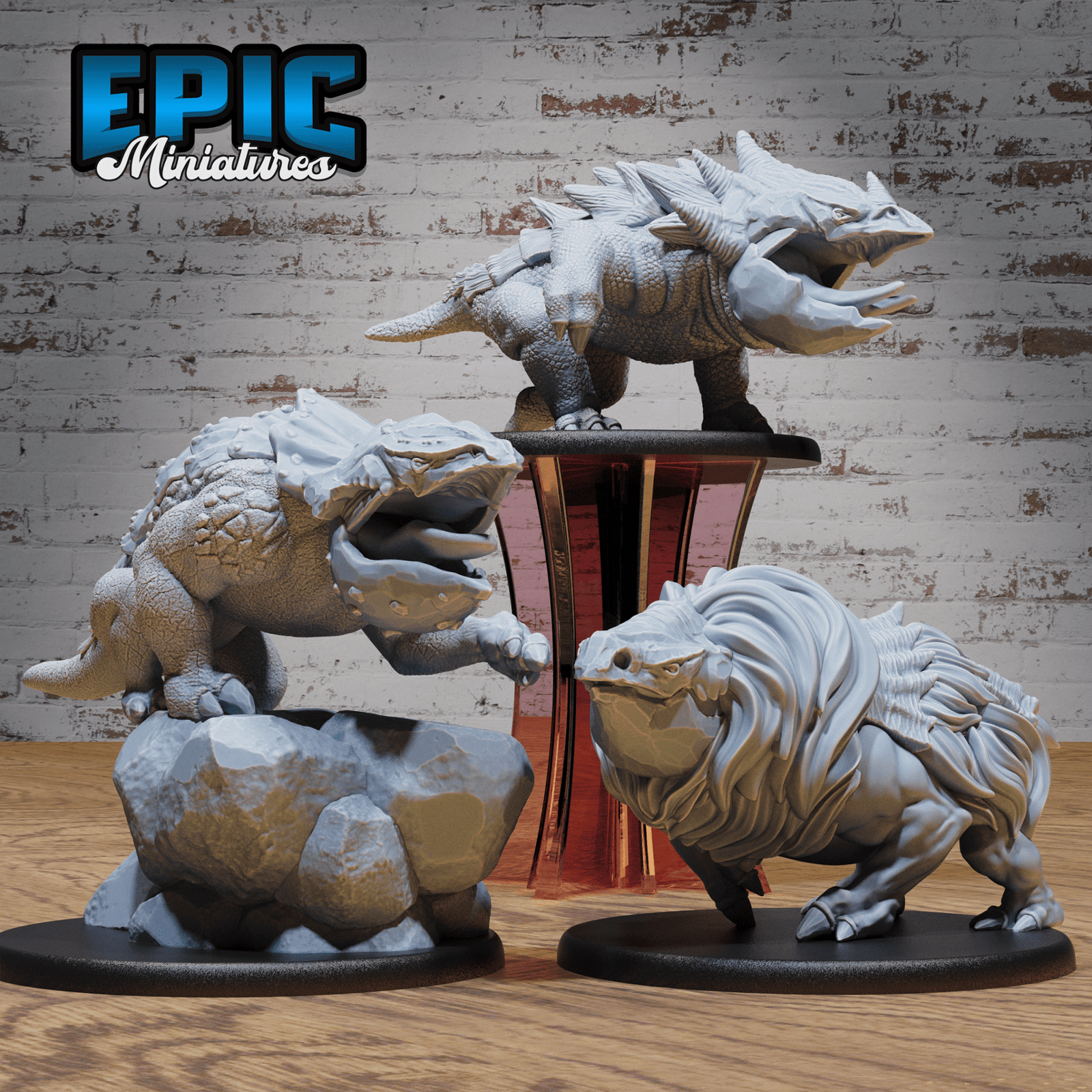 Bulette 4984 - 4986 | Epic Miniatures | D&D Tabletop Miniatures | Buy Online from The Home Crafters