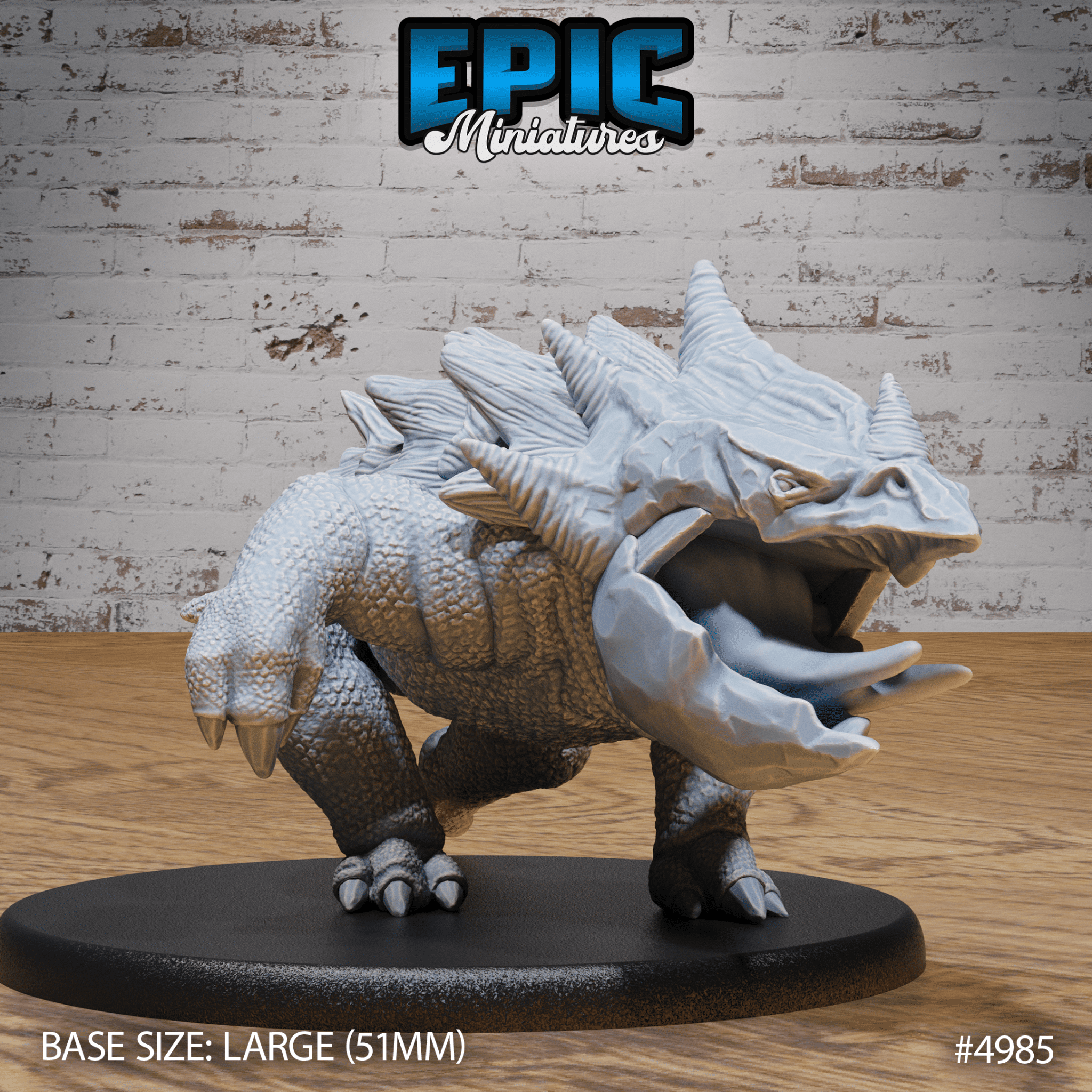 Bulette 4984 - 4986 | Epic Miniatures | D&D Tabletop Miniatures | Buy Online from The Home Crafters