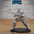Half Orc Adventurer 4987 - 4989 | Epic Miniatures | D&D Tabletop Miniature | Buy Online from The Home Crafters