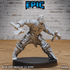 Half Orc Adventurer 4987 - 4989 | Epic Miniatures | D&D Tabletop Miniature | Buy Online from The Home Crafters