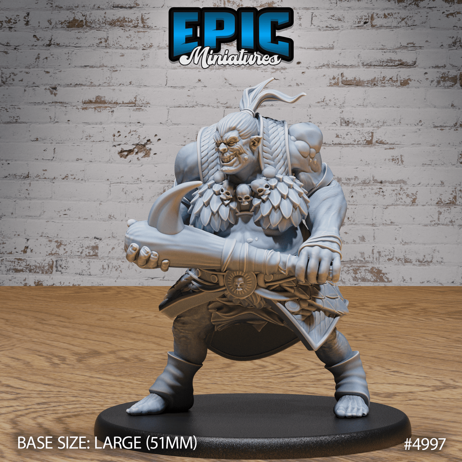 Orog Female 4996 - 4998 | Epic Miniatures | D&D Tabletop Miniature | Buy Online from The Home Crafters