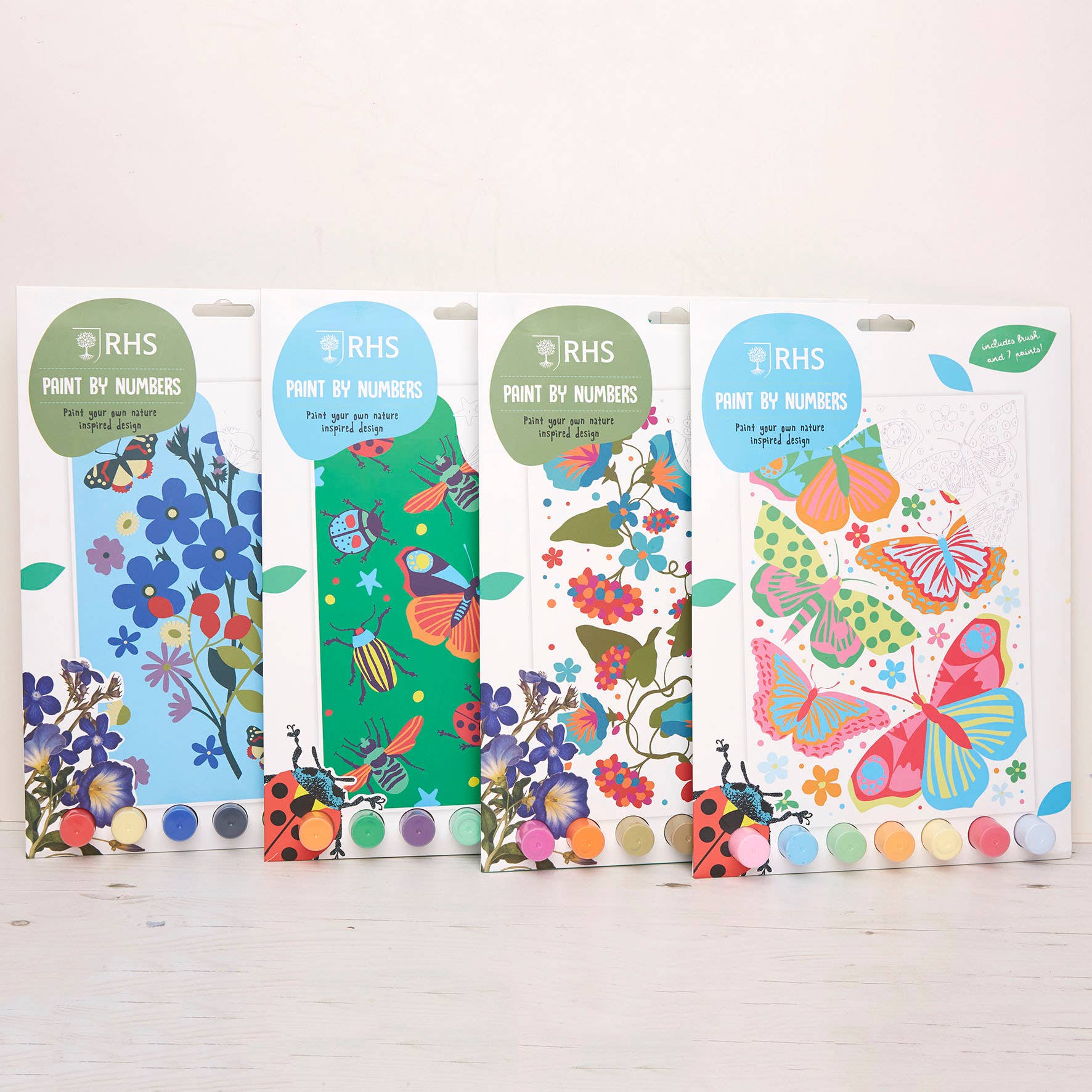 RHS Paint By Numbers For Kids: Butterflies | Buy Online from The Home Crafters