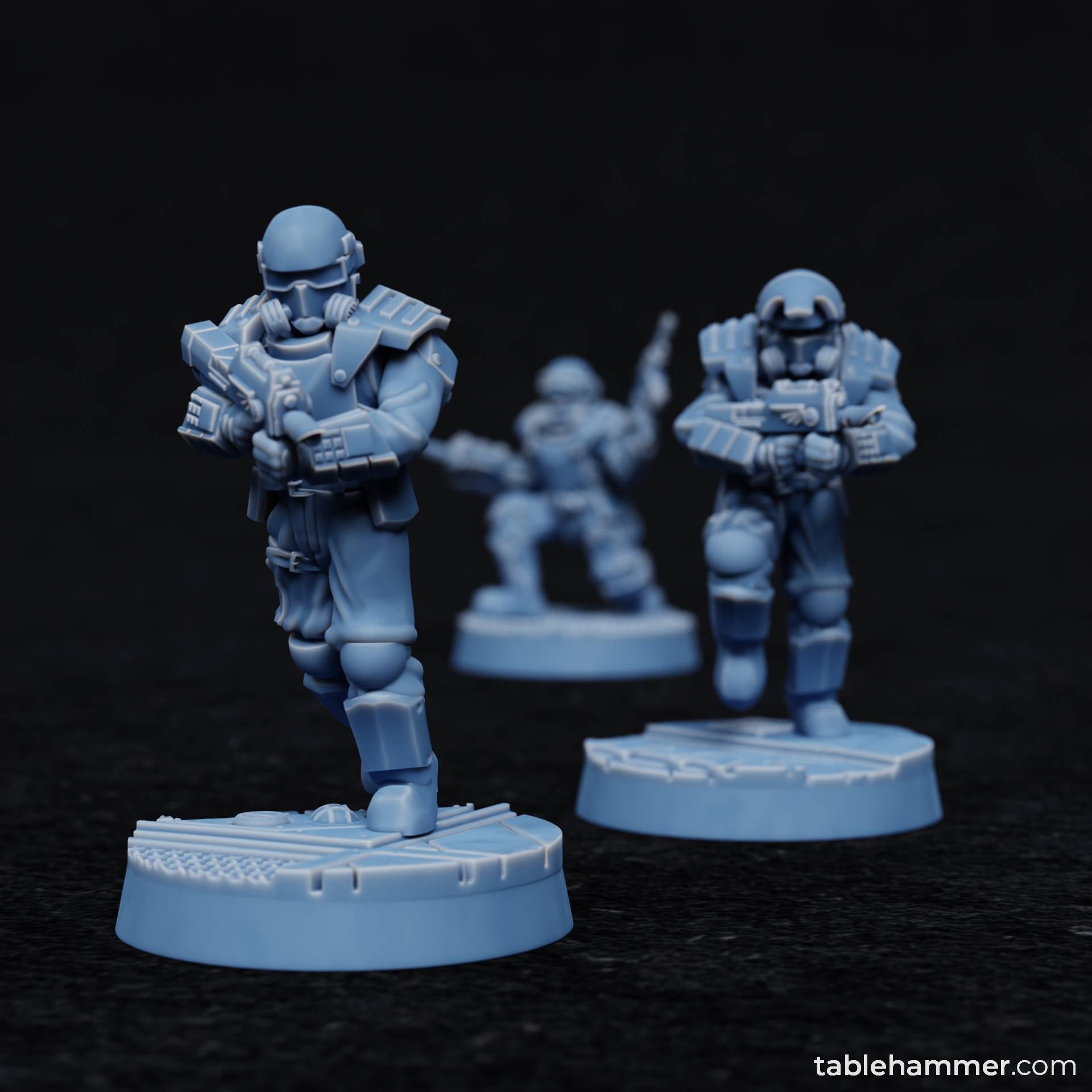 Factory Guard Rangers – Human Riflemen Soldiers (Accell Union) | Buy Online from The Home Crafters