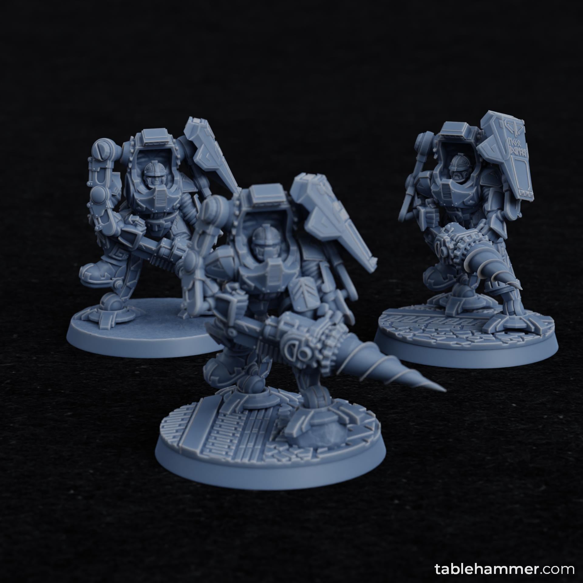 Exo Dwarves with drills (Federation of Tyr) | Buy Online from The Home Crafters