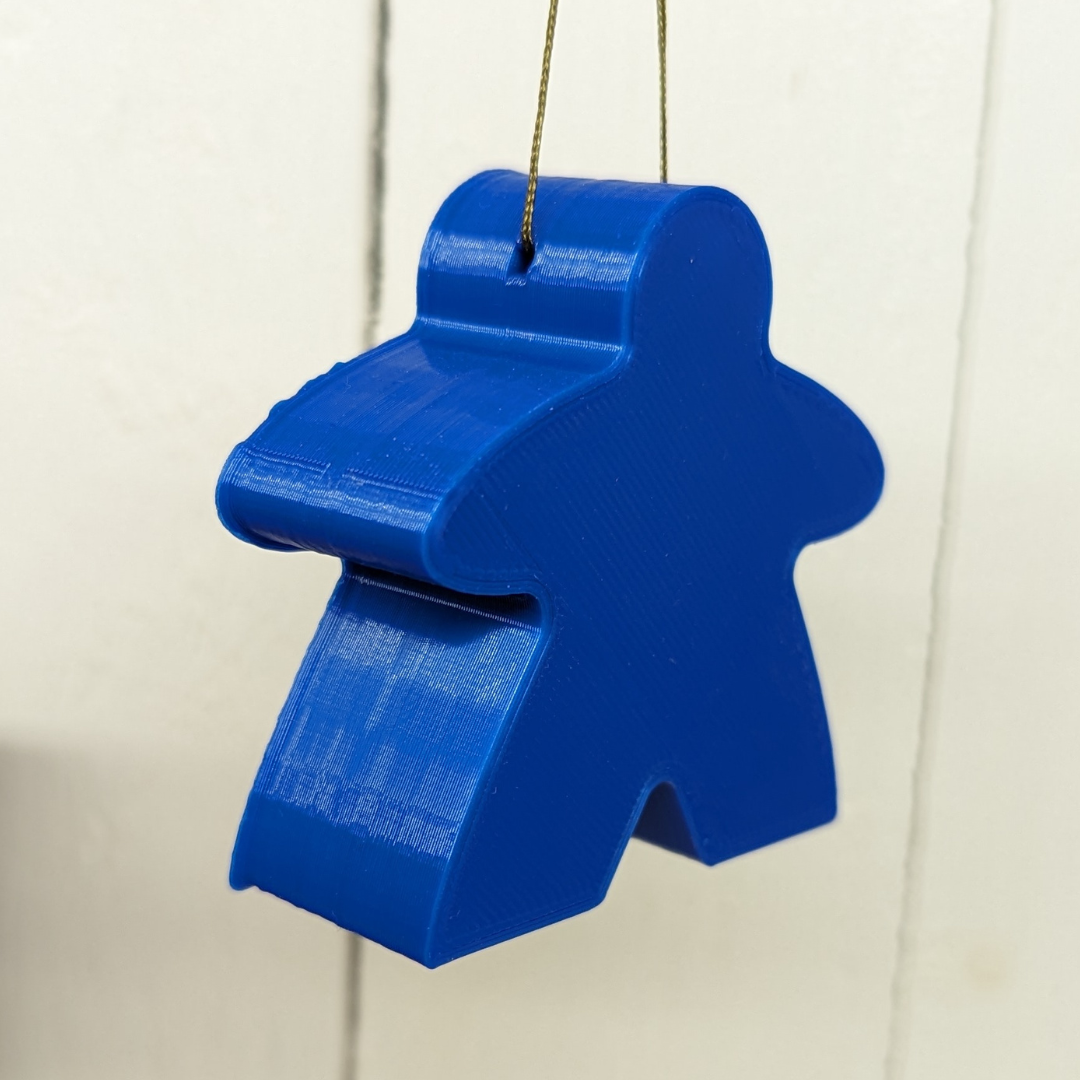 City 17 3d Printed Hanging Decorations - Meeple