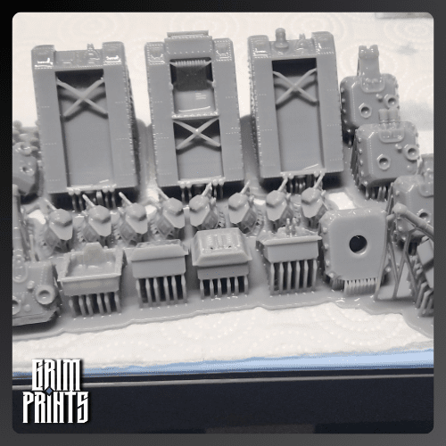 Grim Ratte – 8mm Miniature Set (x3) | Perfect for Wargaming & Hobby Collectors | Buy Online from The Home Crafters