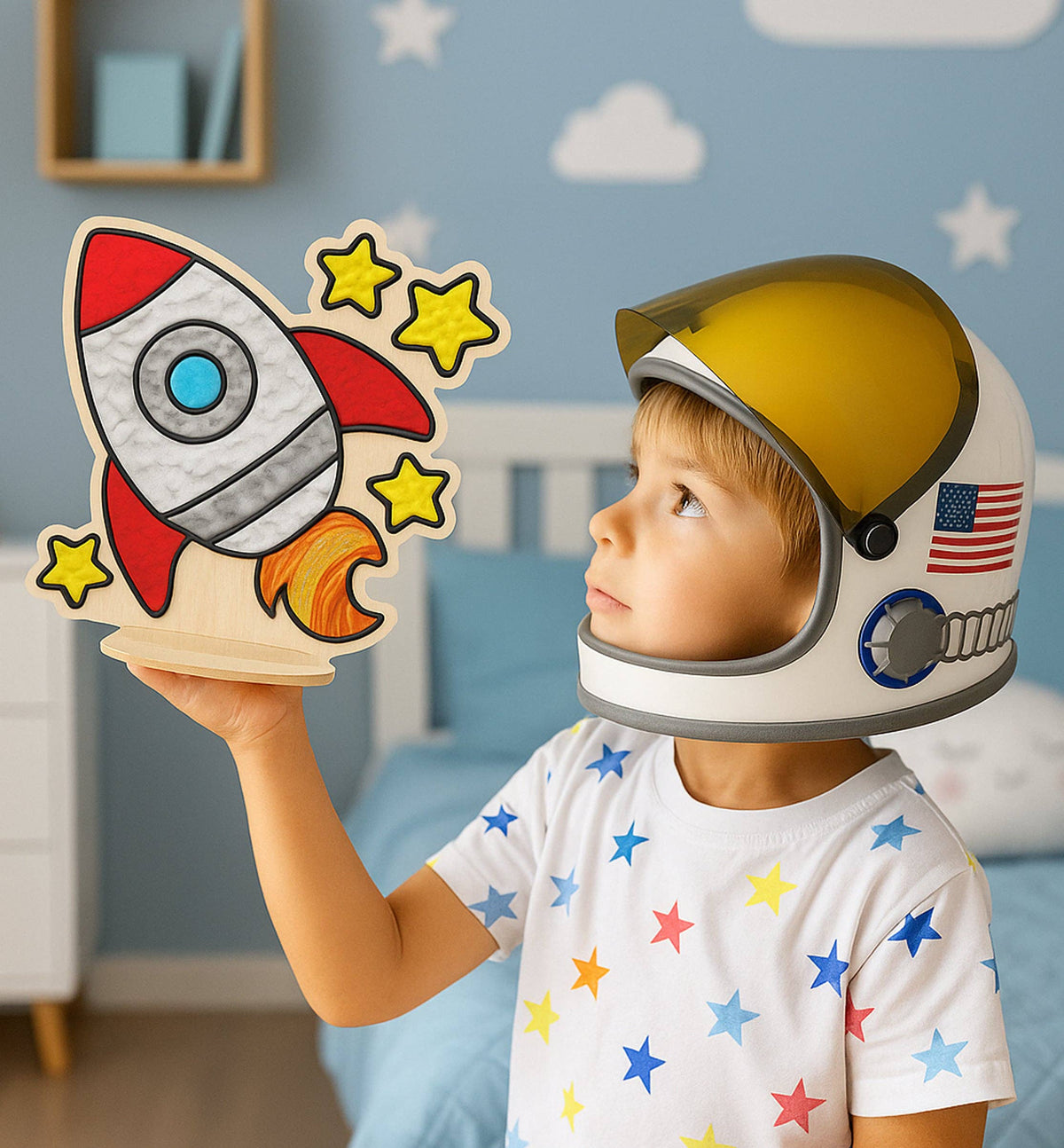Space Clay Colouring Kit