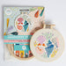 Simply Make Embroidery By Numbers Kit - Seashells | Buy Online from The Home Crafters