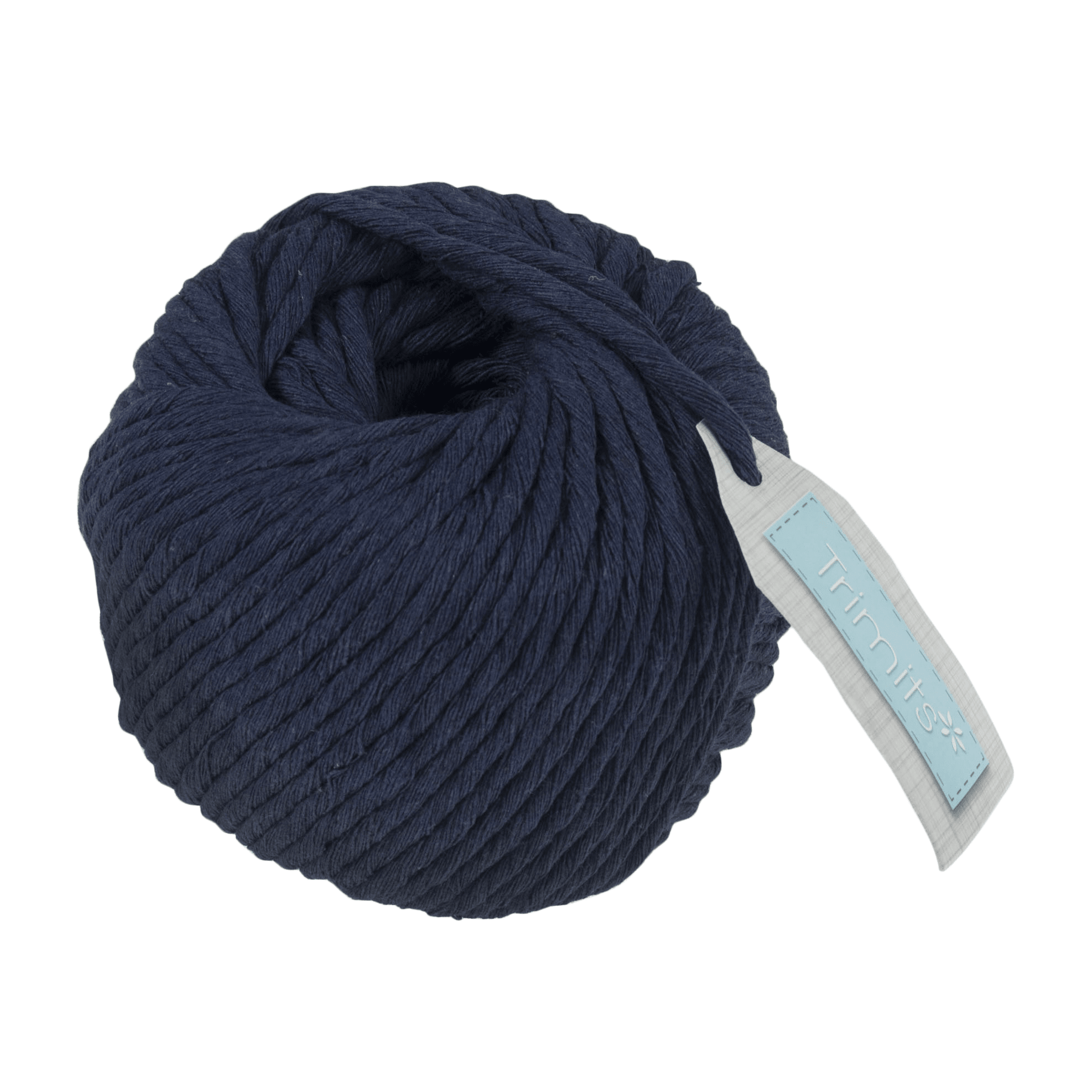 Trimits 100% Cotton Coloured Macramé Cord - 50m x 4mm | Buy Online from The Home Crafters