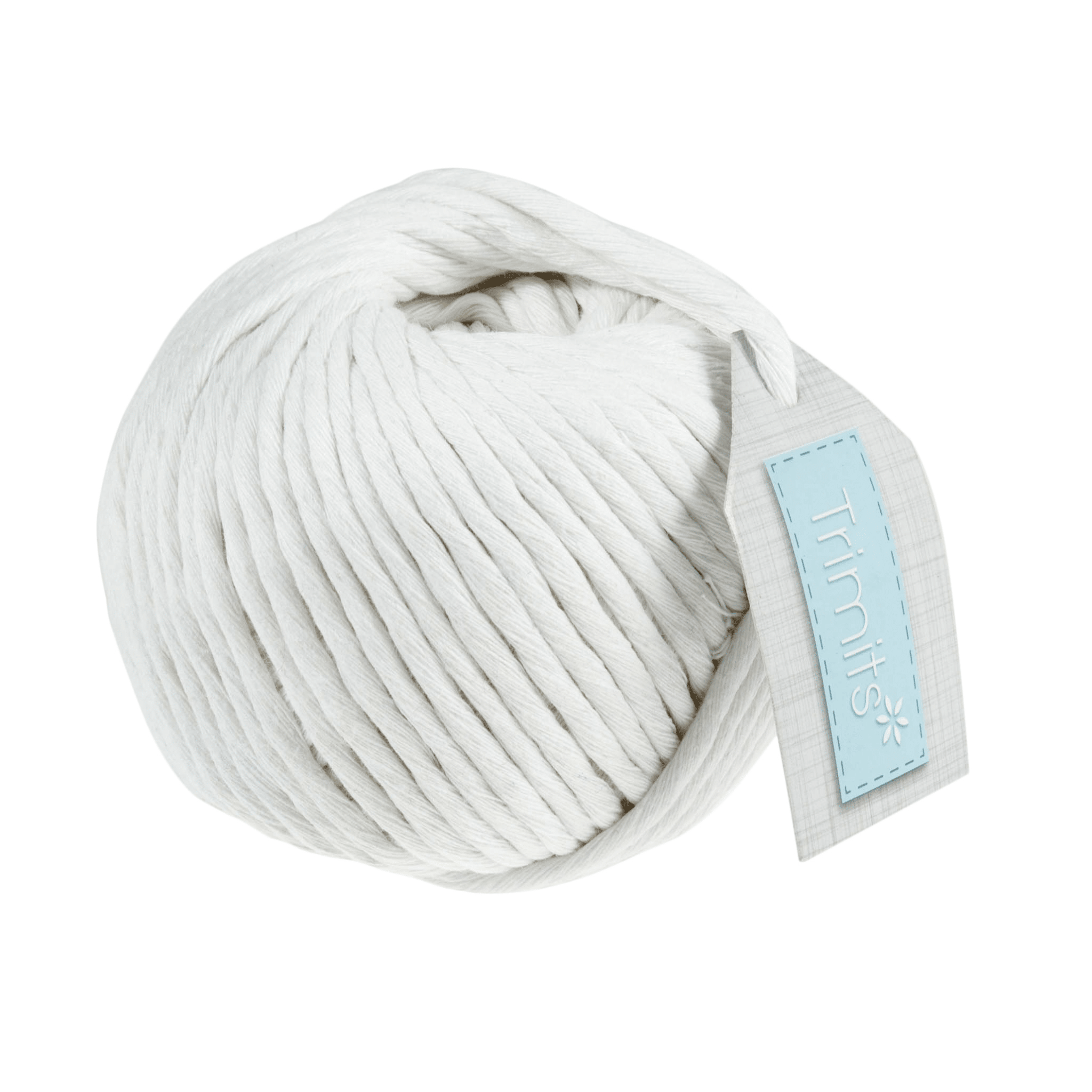 Trimits 100% Cotton Coloured Macramé Cord - 50m x 4mm | Buy Online from The Home Crafters