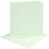 Coloured Blank Cards with Envelopes: 15x15cm - 4pk | Buy Online from The Home Crafters
