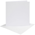 Coloured Blank Cards with Envelopes: 15x15cm - 4pk | Buy Online from The Home Crafters