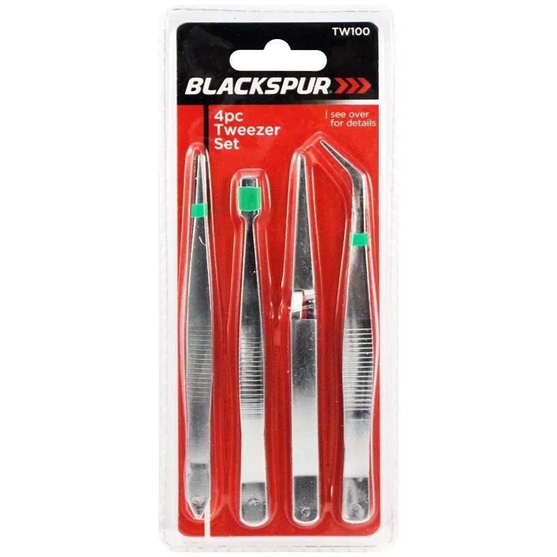 Blackspur Tweezer Set - 4pc | Buy Online from The Home Crafters