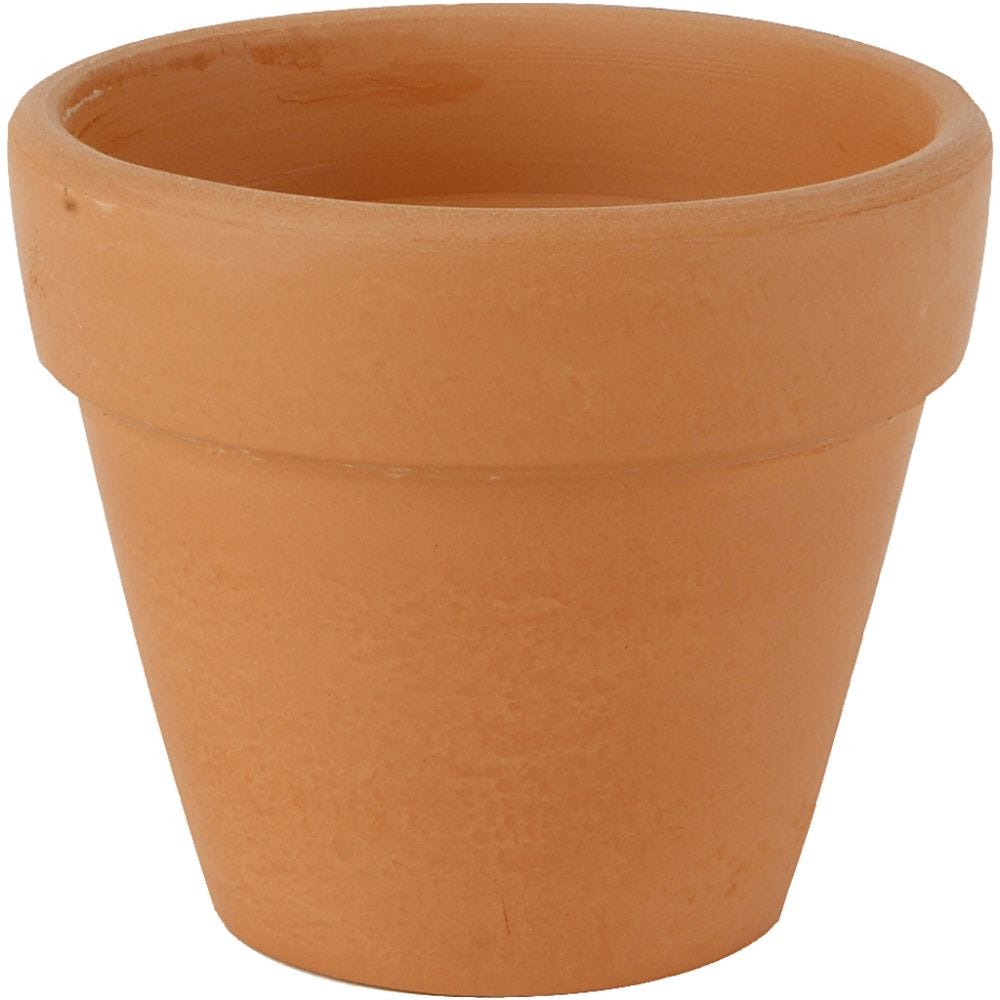 Mini Terracotta Flower Pot - single