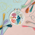 Simply Make Embroidery By Numbers Kit - Seashells | Buy Online from The Home Crafters