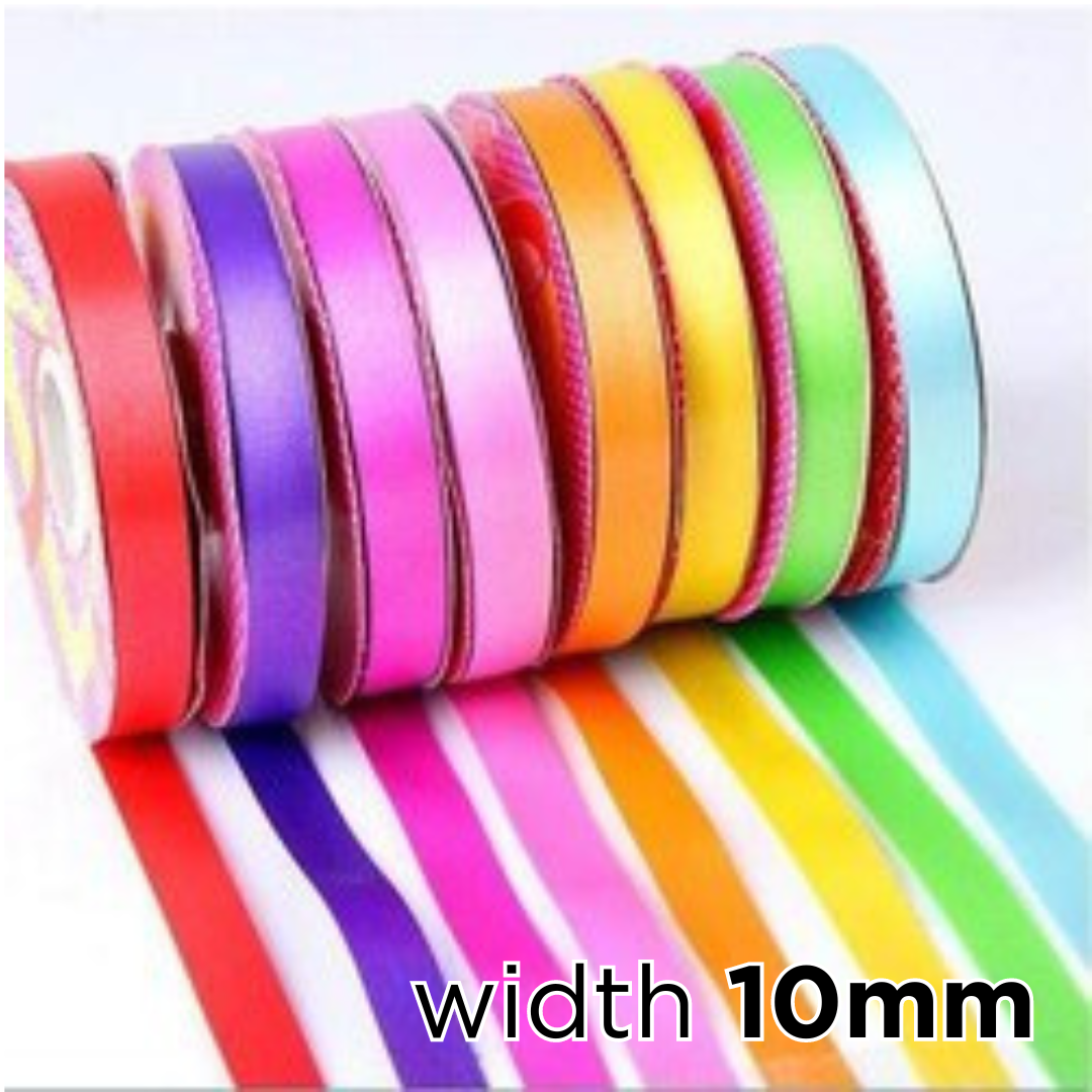 Trimits Double Faced Satin Ribbon: 10mm (per metre)
