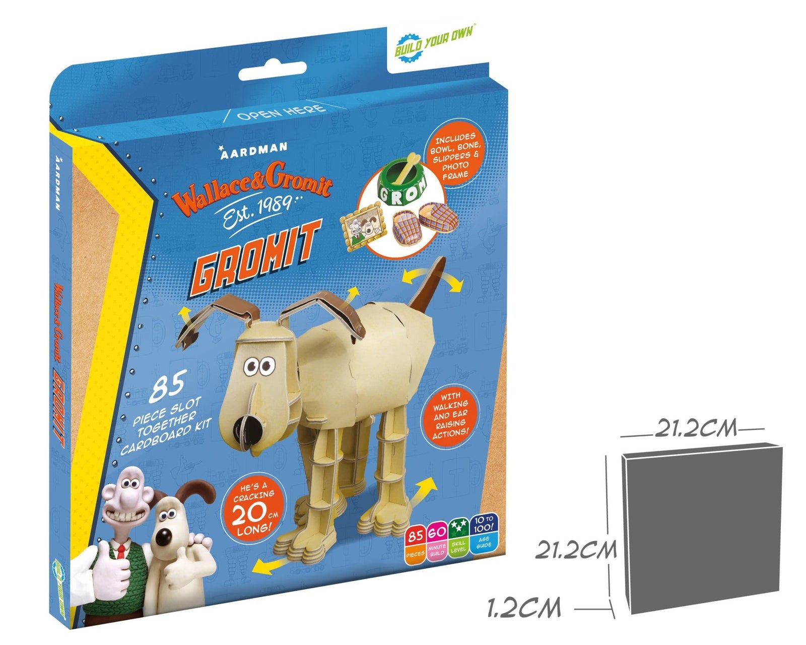 Build Your Own Wallace & Gromit, Gromit - Craft Kit | Buy Online from The Home Crafters