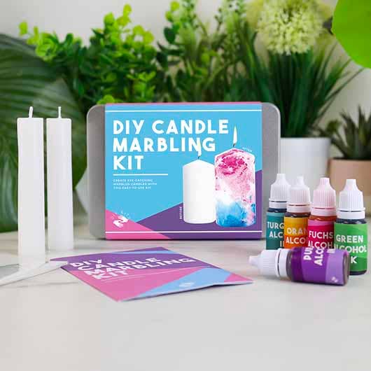 DIY Candle Marbling Kit by Gift Republic | Buy Online from The Home Crafters
